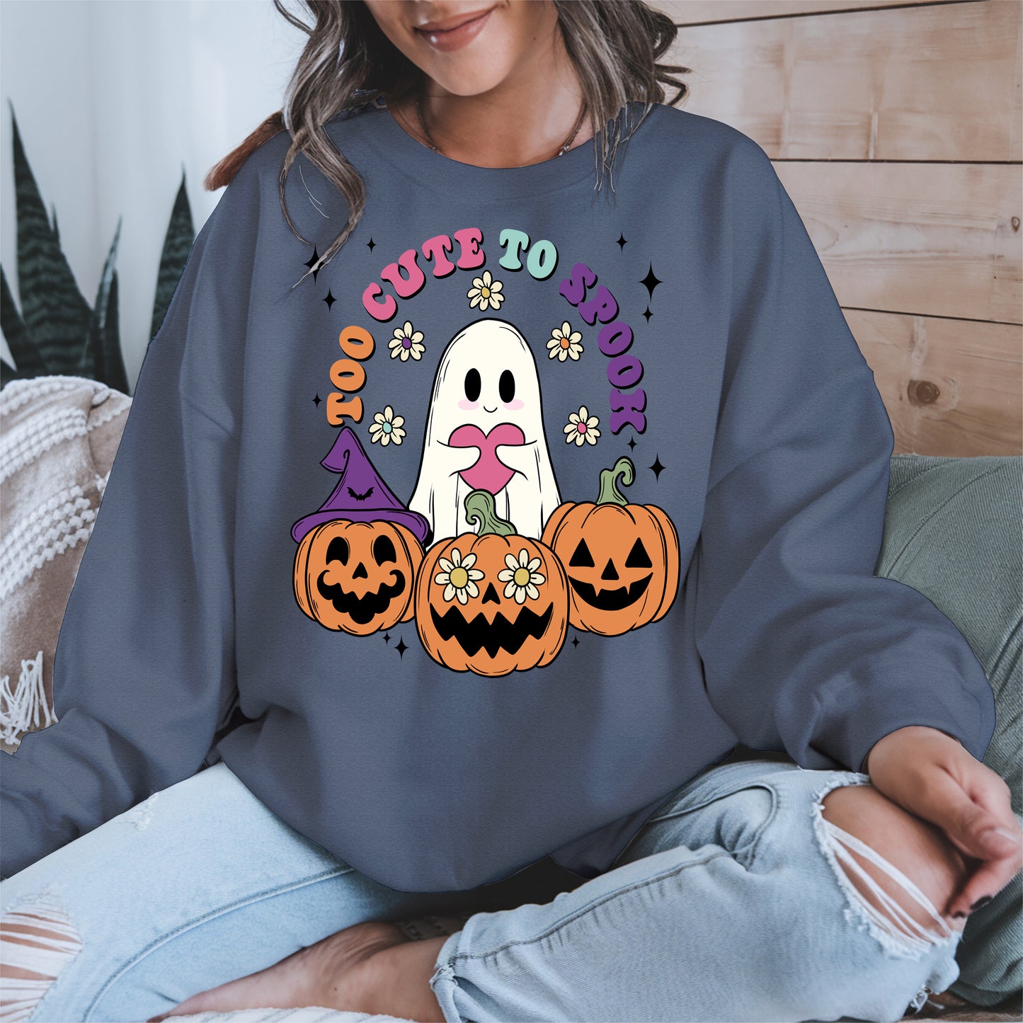 Too Cute To Spook Halloween Shirt
