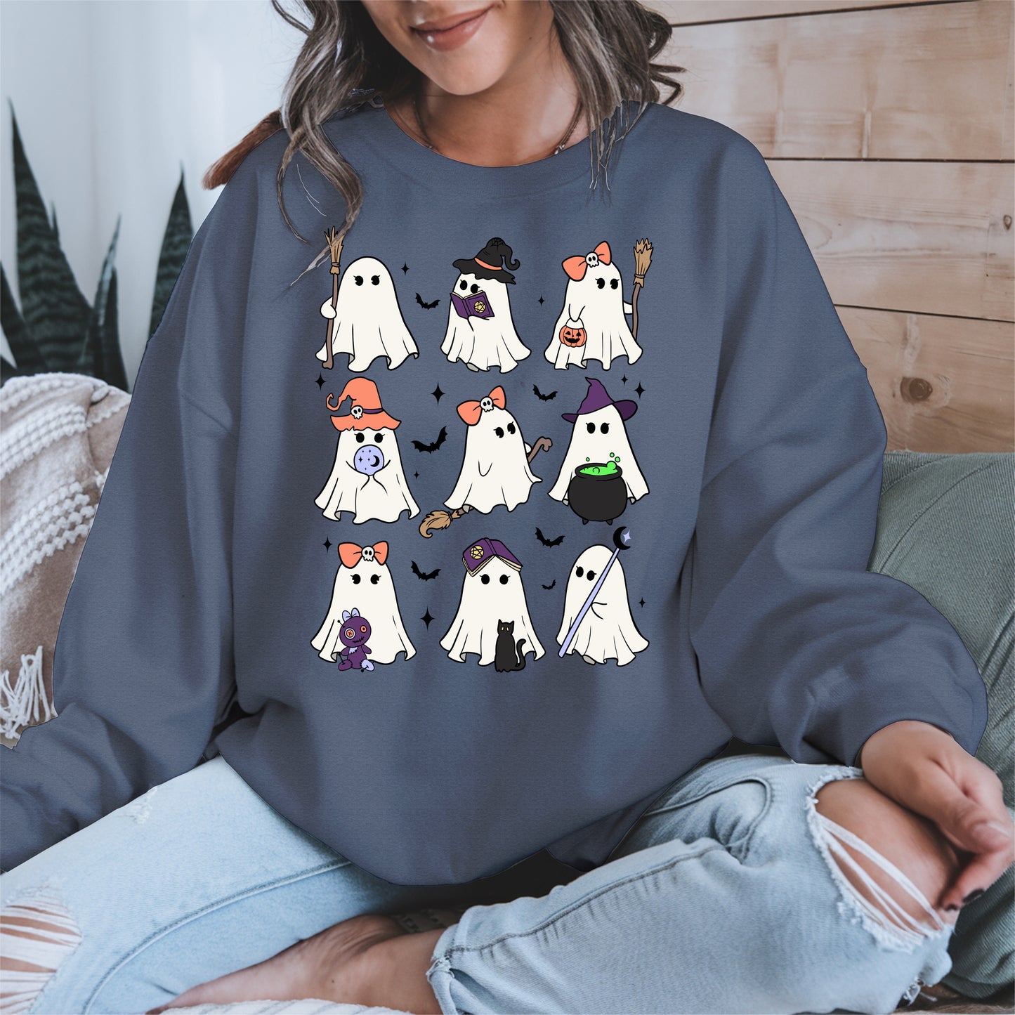 Cute Halloween Ghost Squad Shirt