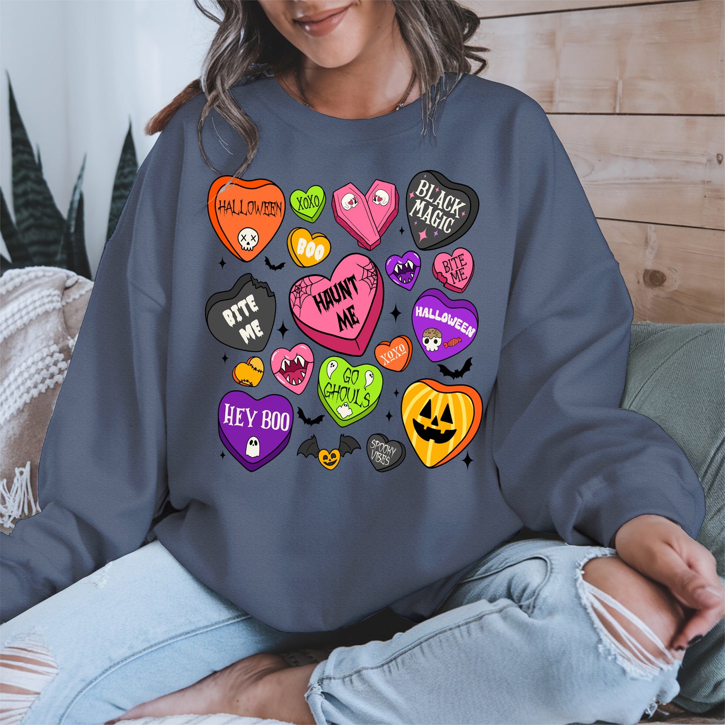 Halloween Candy Hearts Shirt