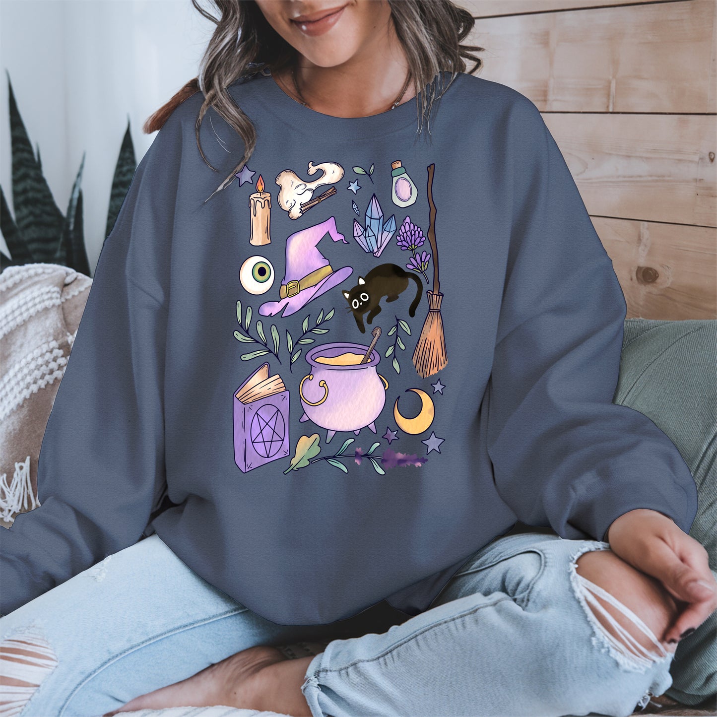 Witchy Aesthetic Halloween Shirt