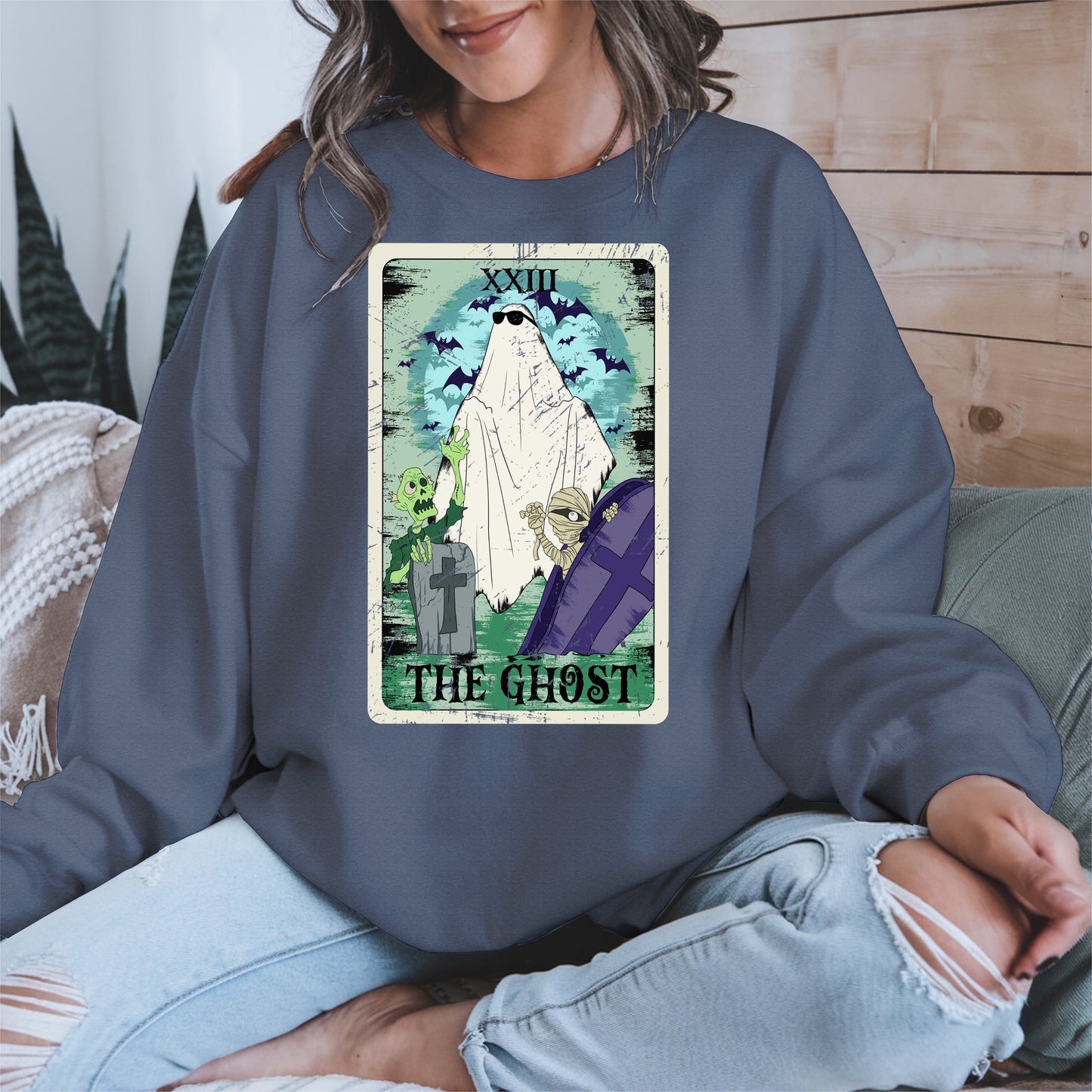 The Ghost Tarot Halloween Shirt