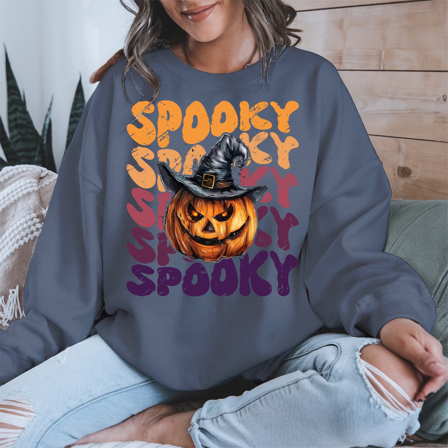 Spooky Pumpkin Halloween Shirt