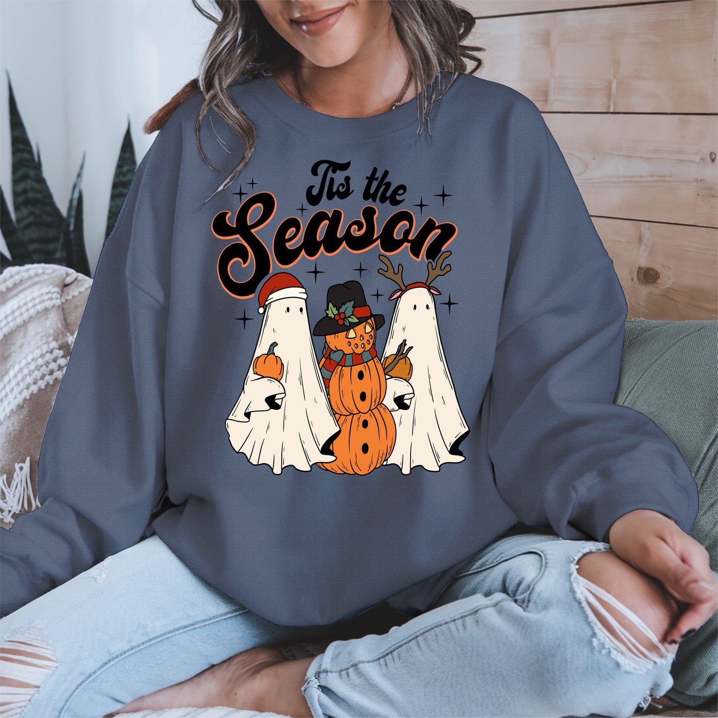 Ghost Pumpkin Season Shirt Halloween