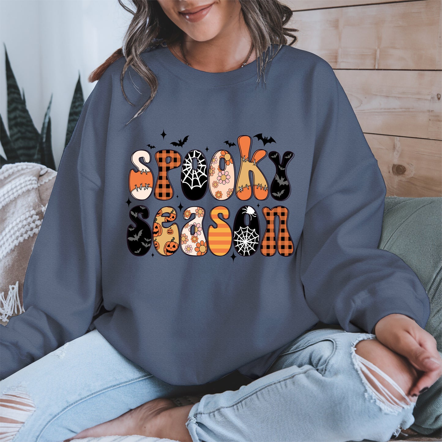 Retro Spooky Season Halloween Shirt