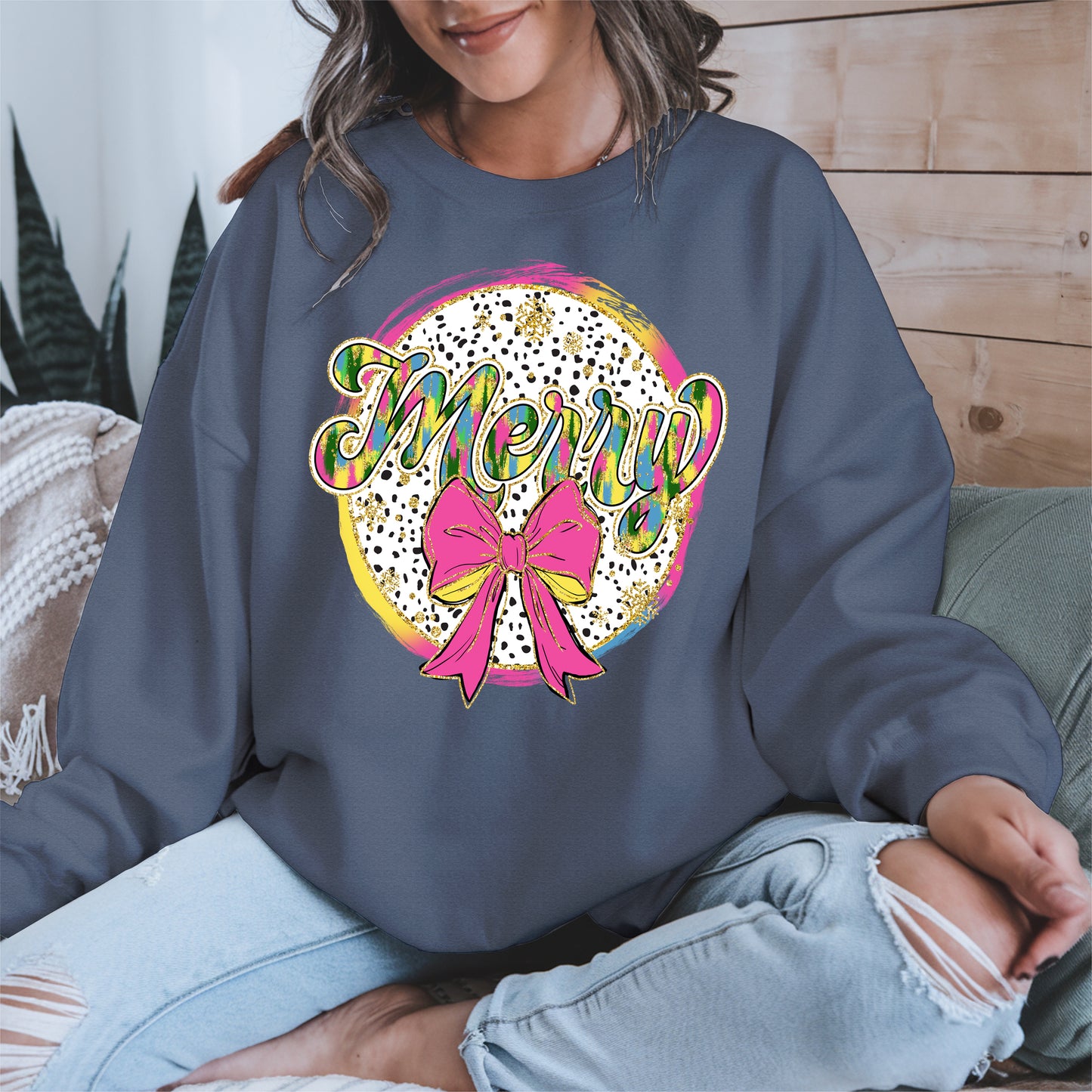 Merry Coquette Bow Shirt