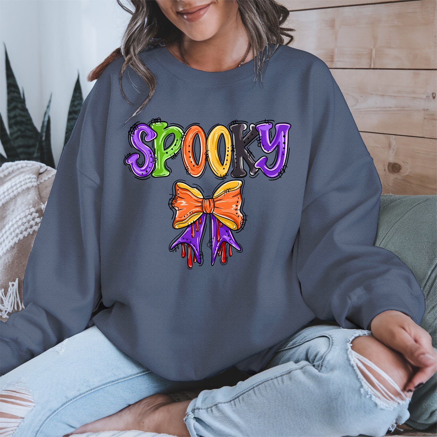 Spooky Letter Hand-drawing shirt