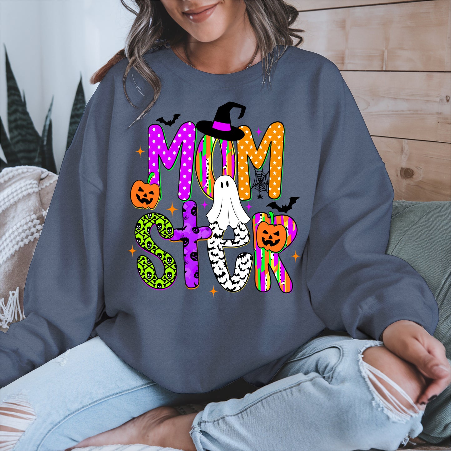 Momster halloween shirt and hoodie