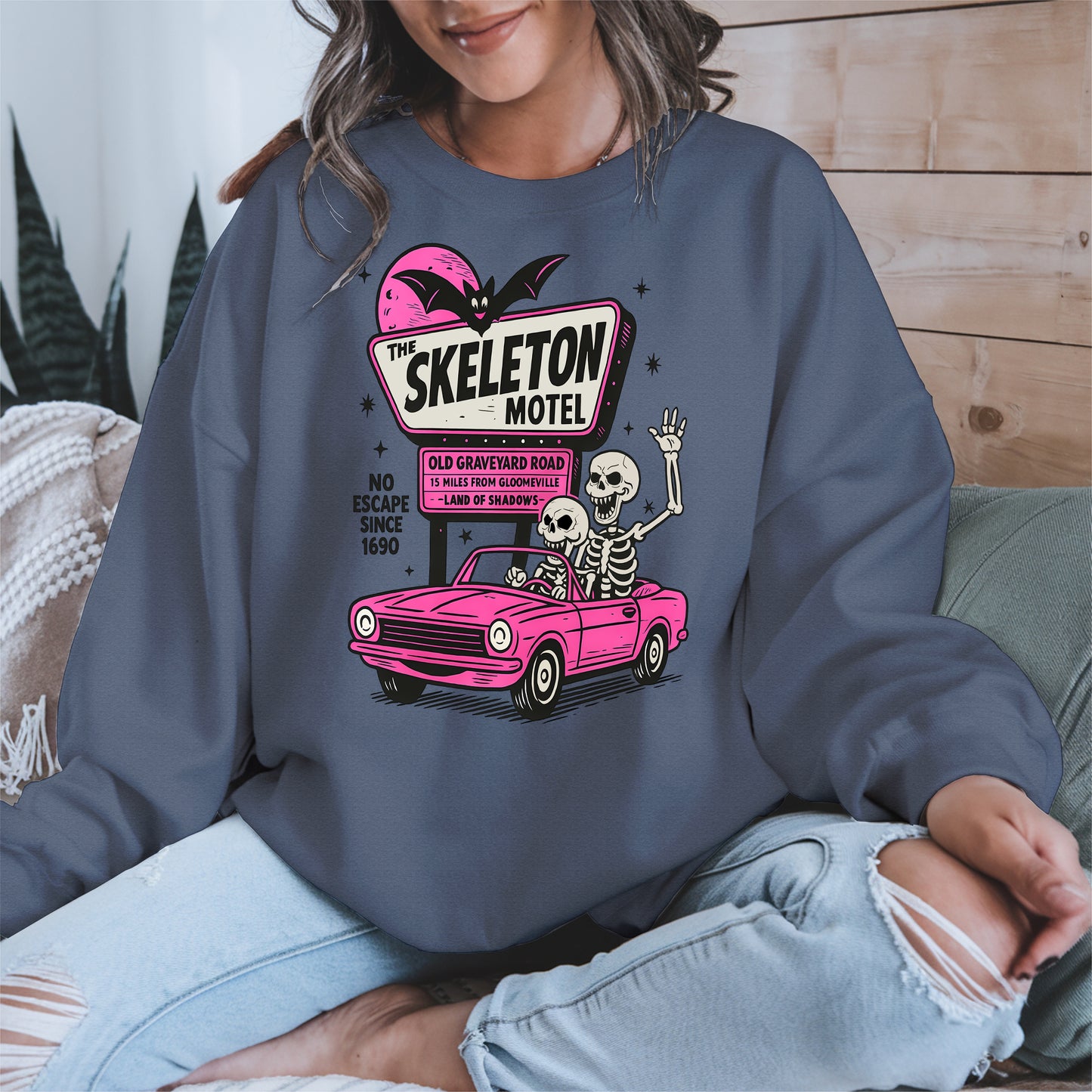 The Skeleton Hotel halloween shirt