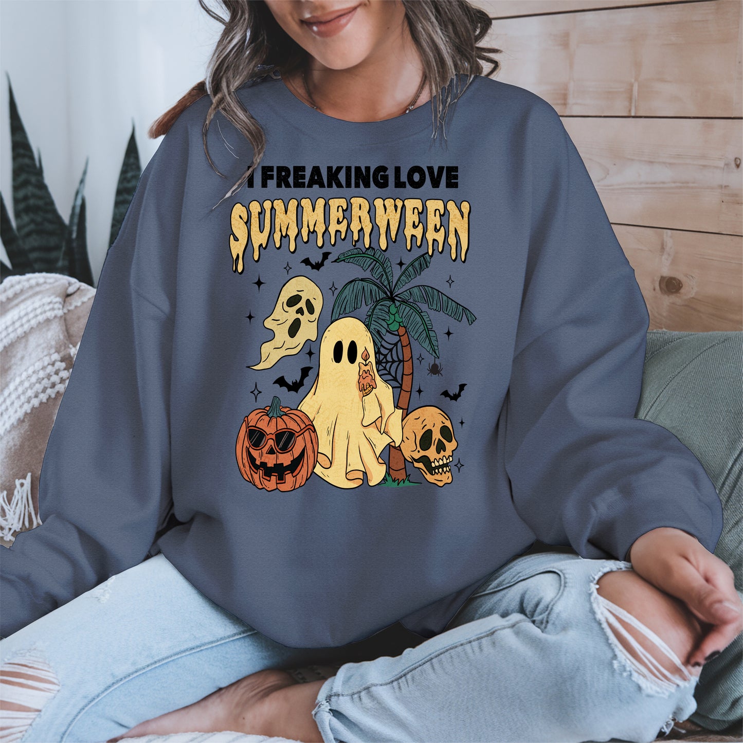 I freaking love summerween halloween shirt