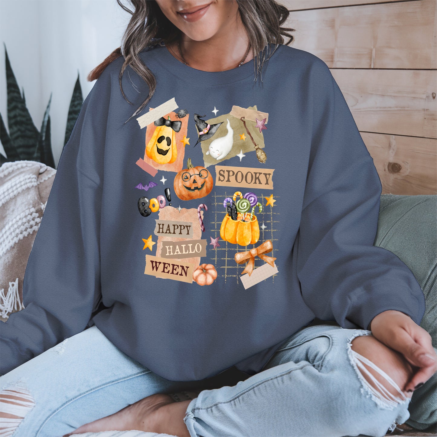 Halloween Collage shirt and sweatshirt