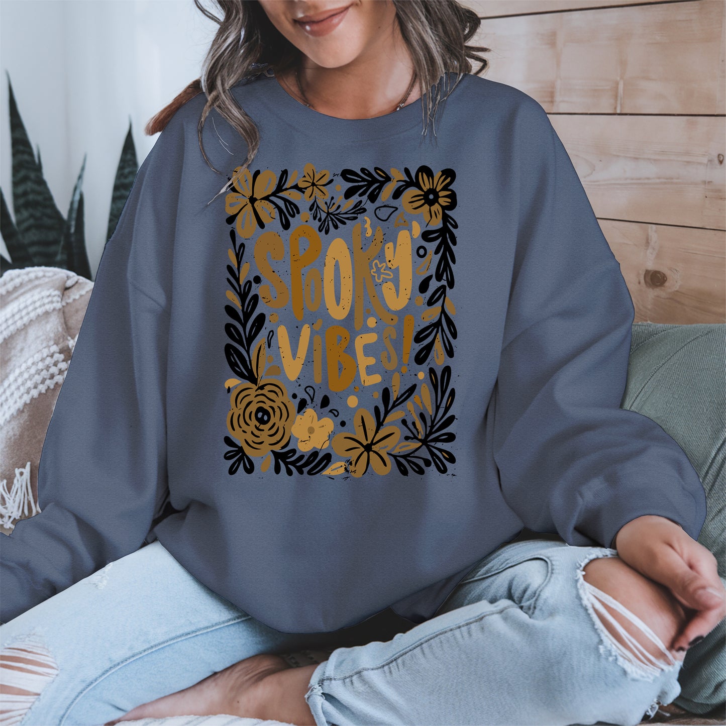 Spooky Vibes halloween shirt and sweatshirt