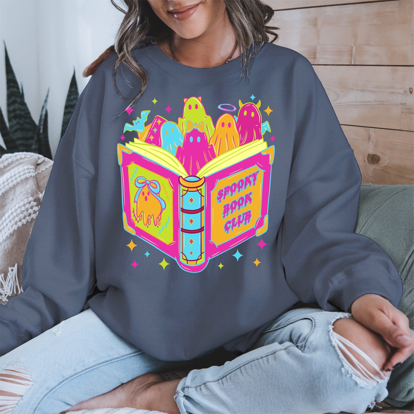 Spooky Book Club shirt and hoodie