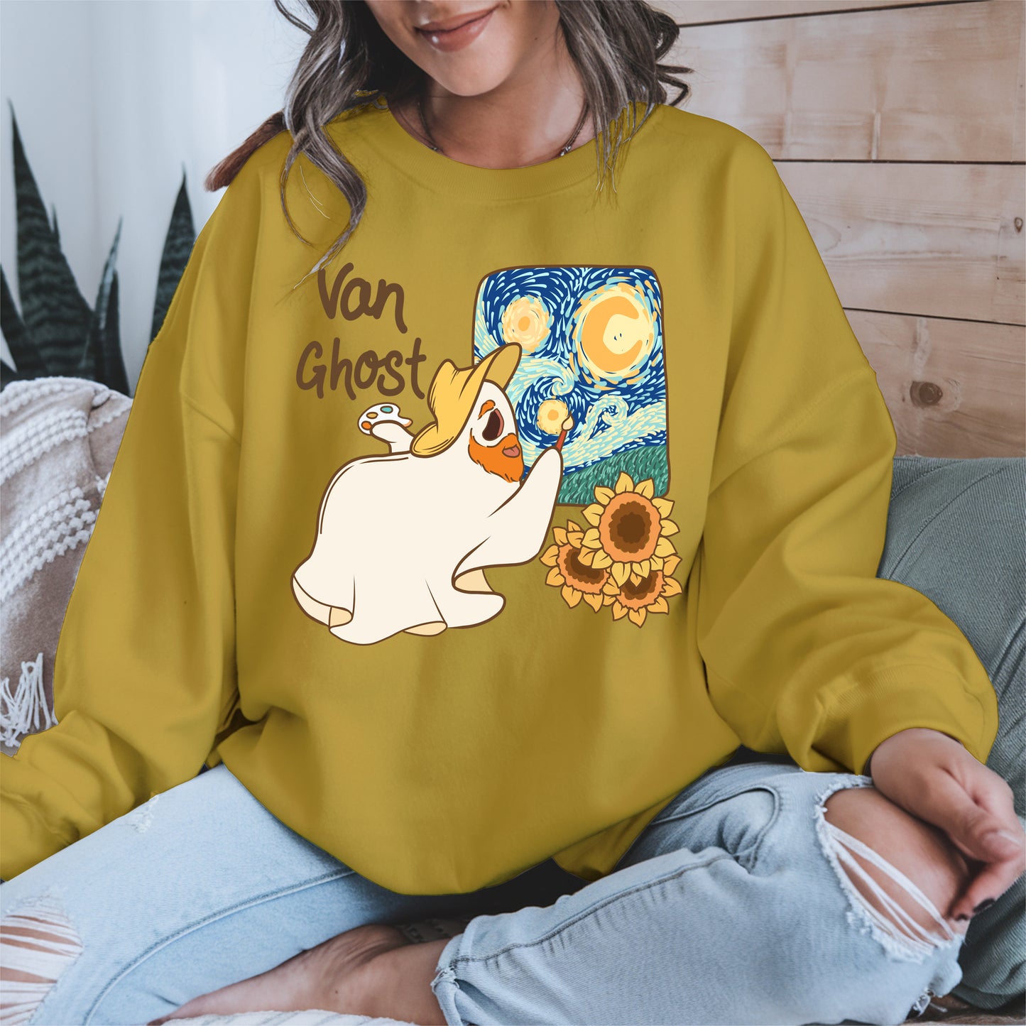 Van Ghost Funny Artist Shirt