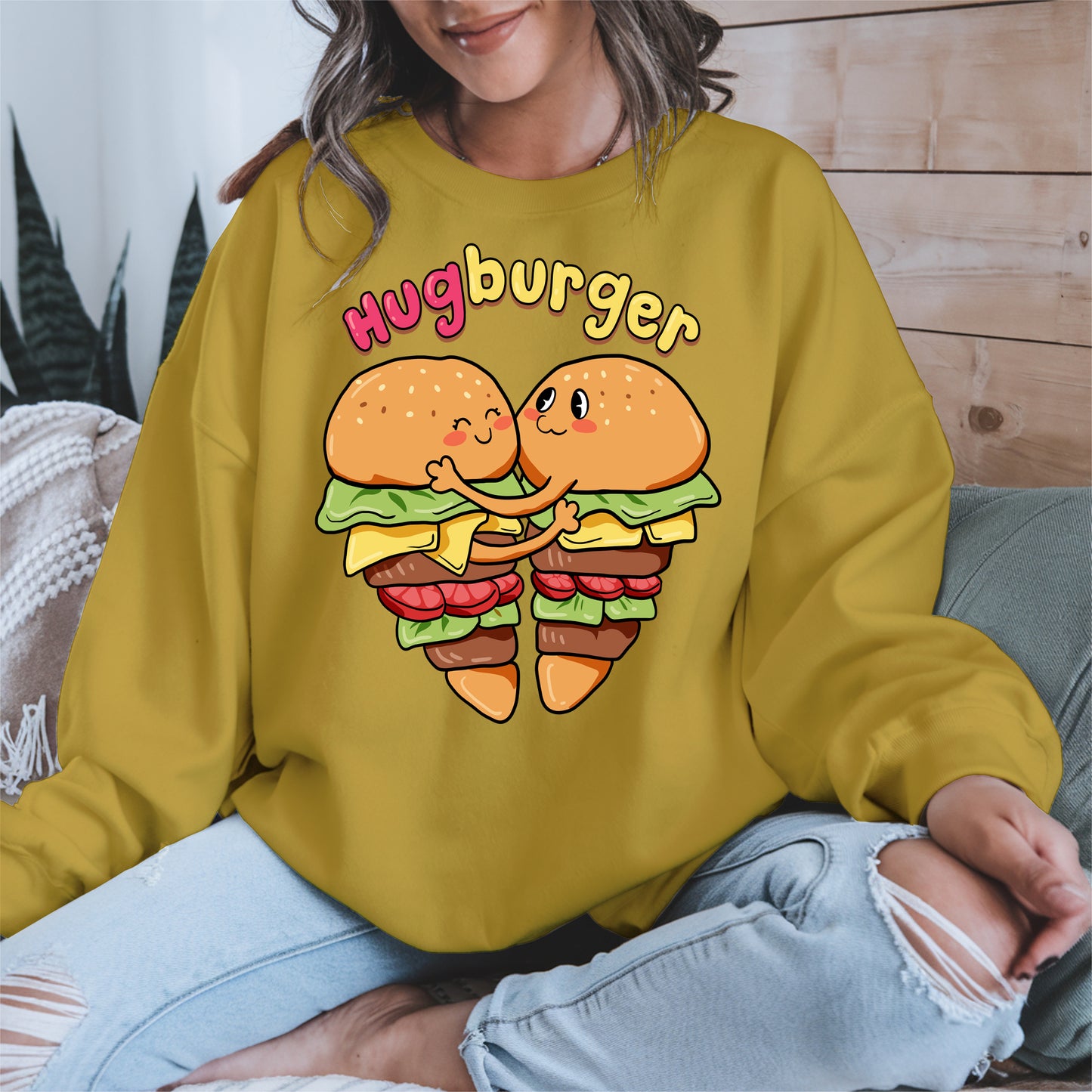 Hugburger Cute Couple Shirt
