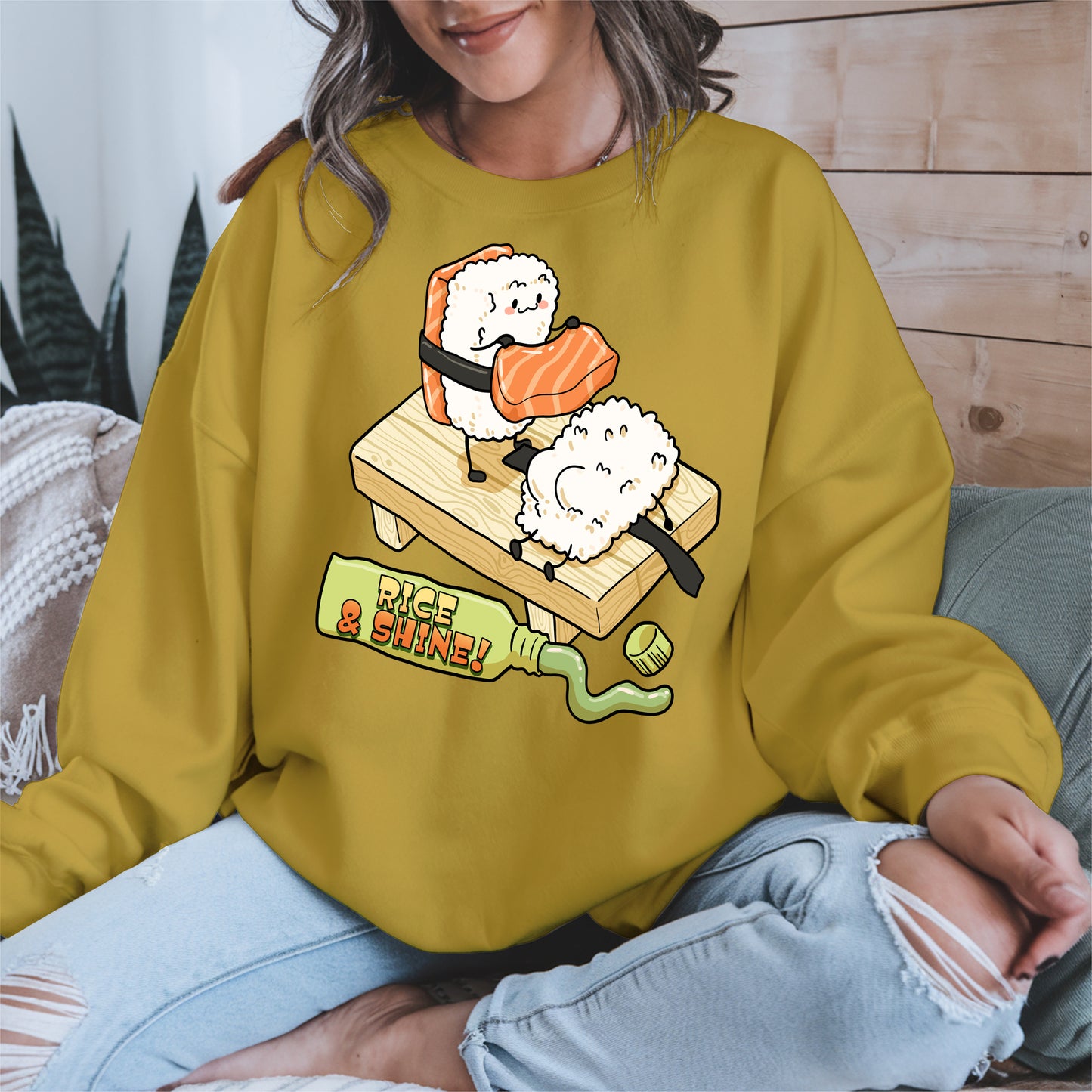 Rice and Shine Sushi Shirt