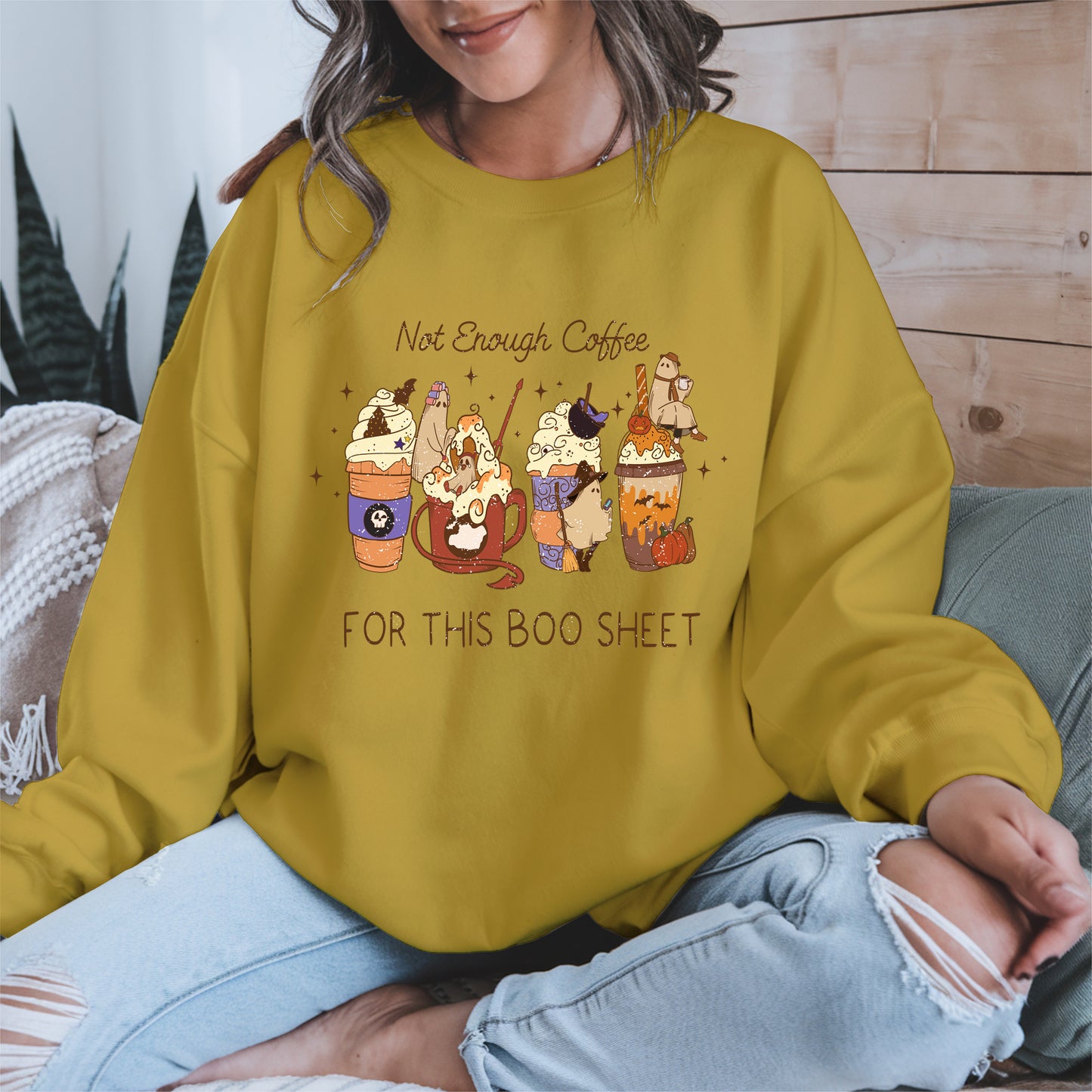 Not Enough Coffee For This Boo Sheet Shirt