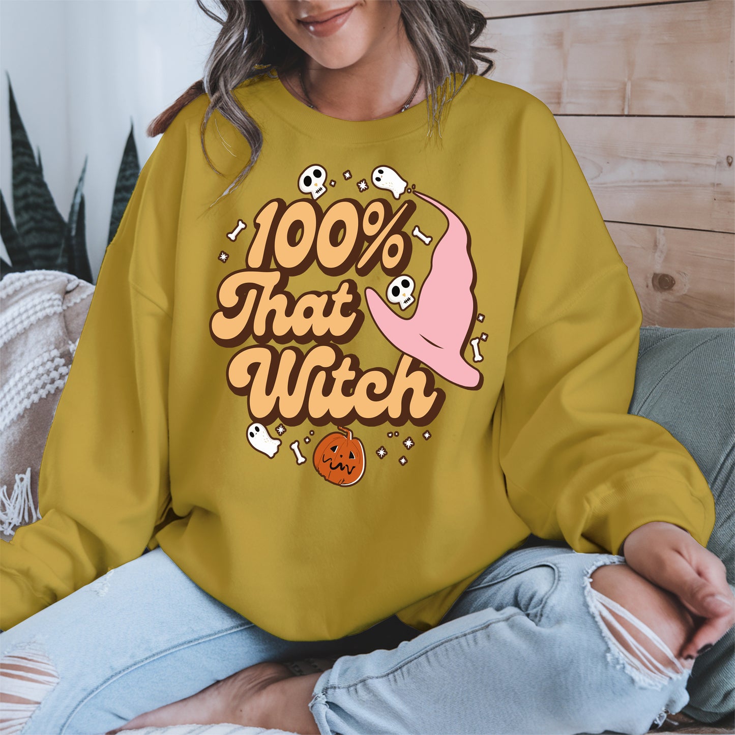 100 Percent That Witch Halloween Shirt