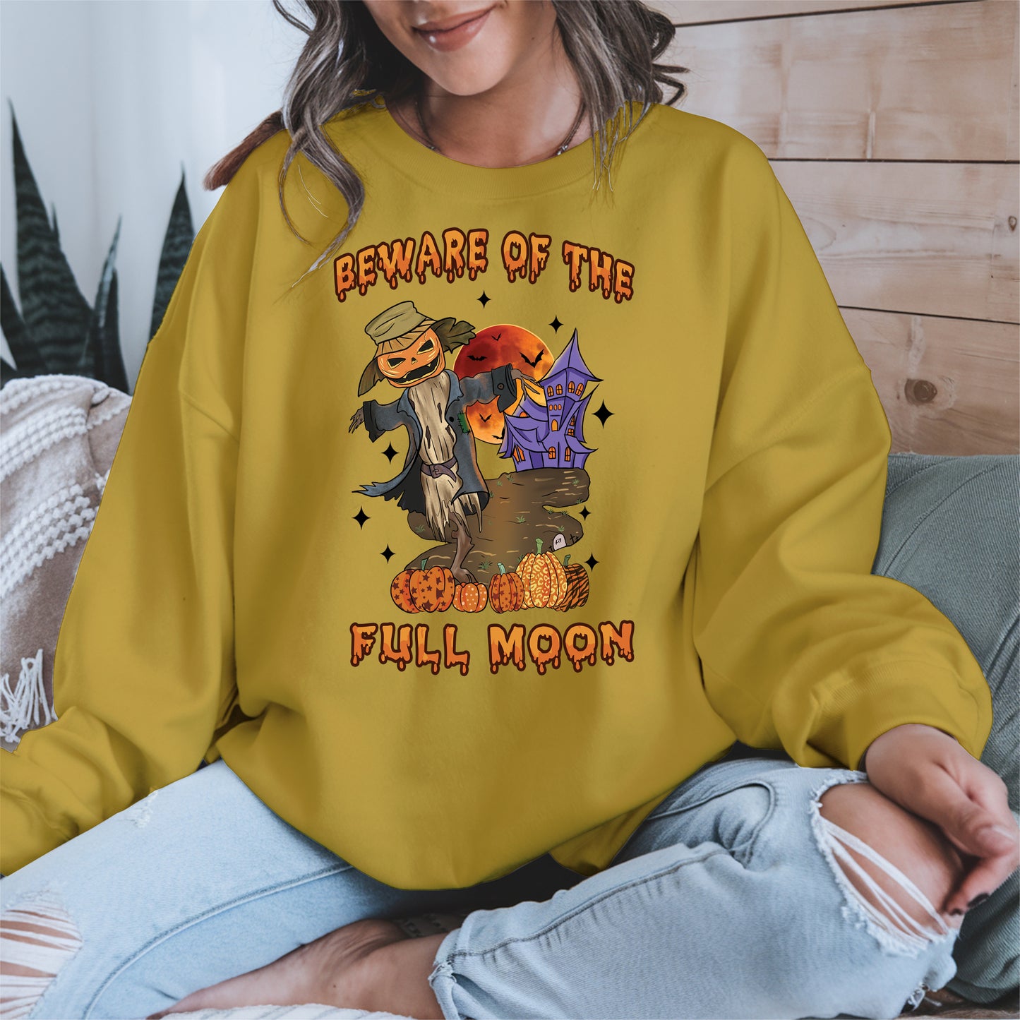 Beware of the Full Moon Halloween Shirt