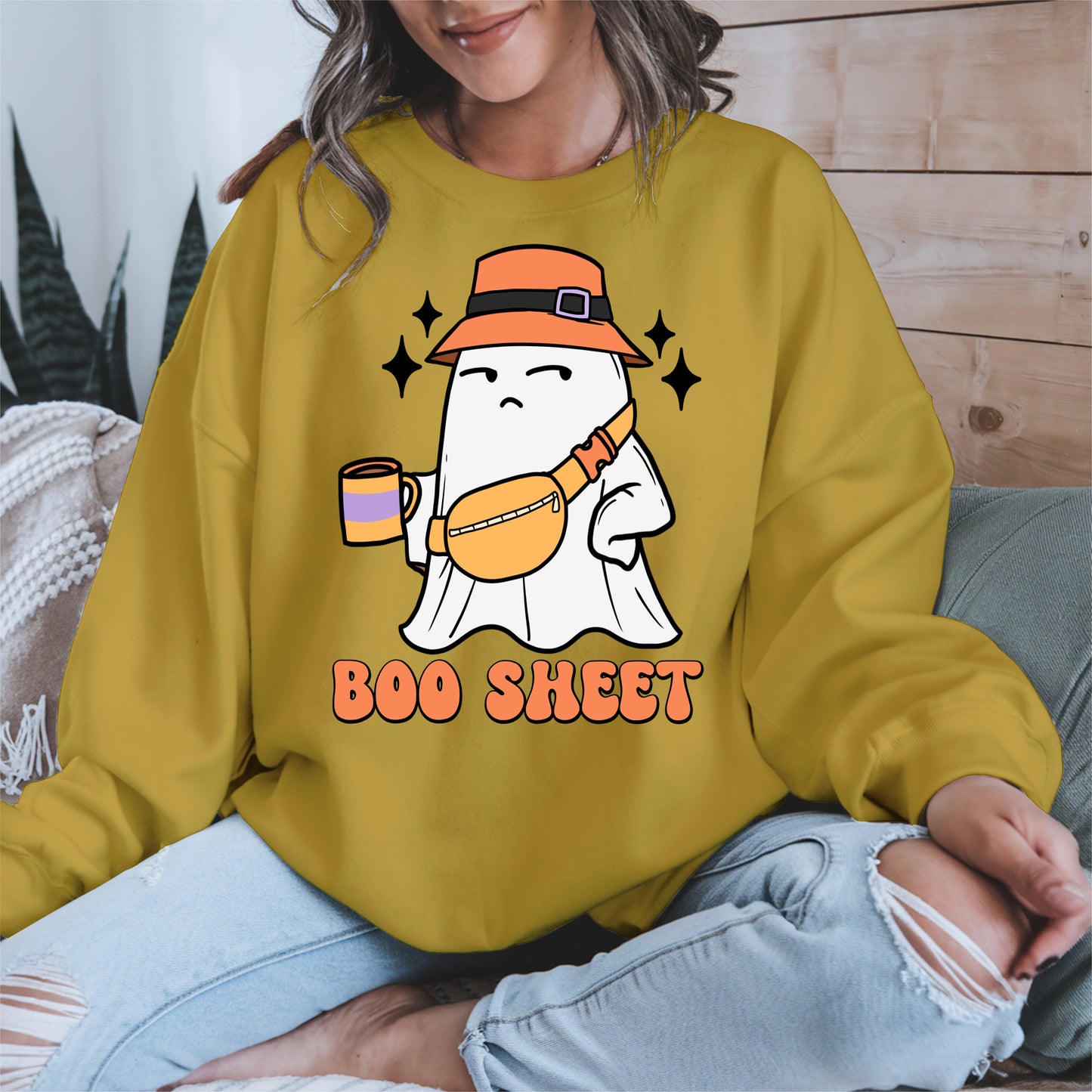 Funny Boo Sheet Halloween Shirt