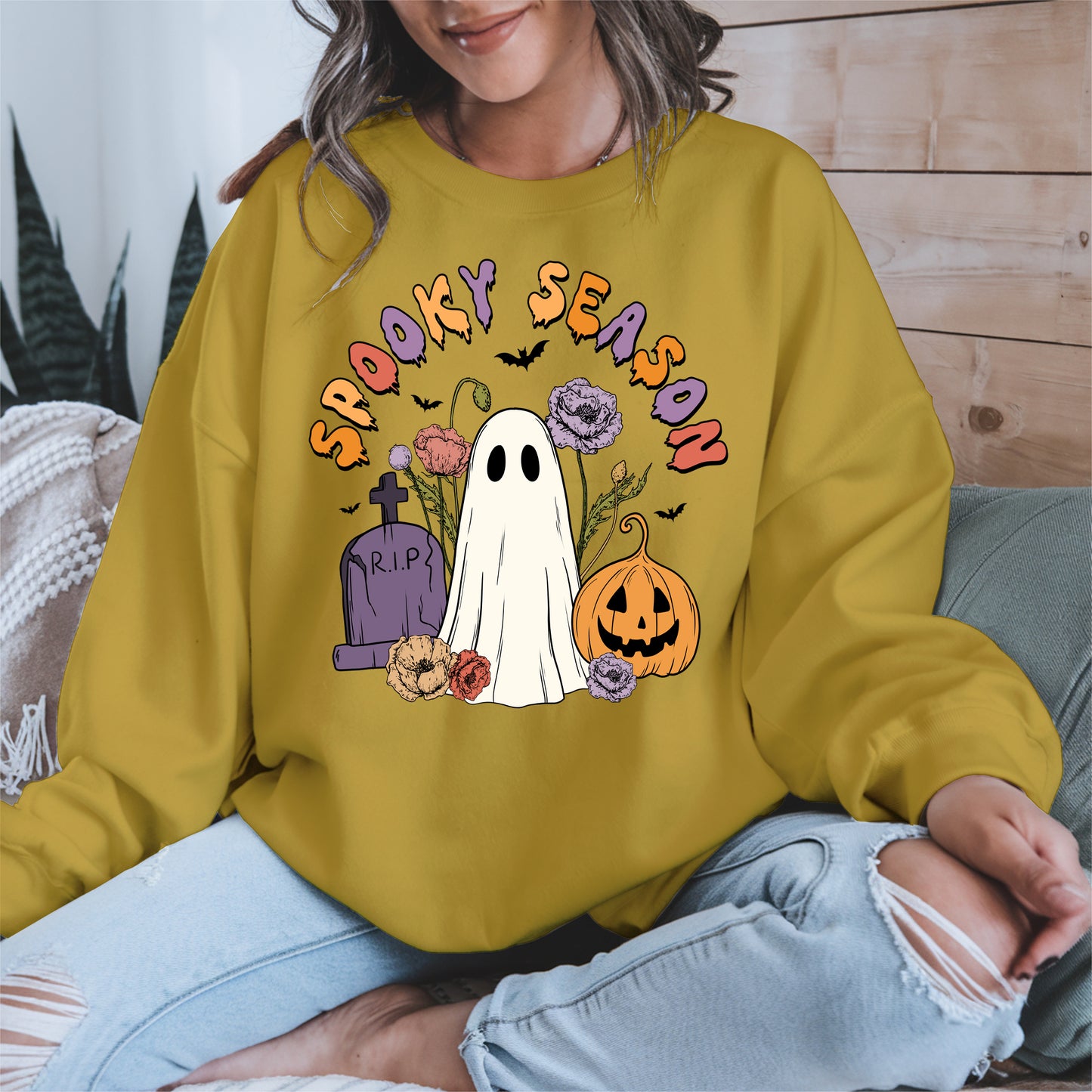 Spooky Season Ghost Halloween Shirt