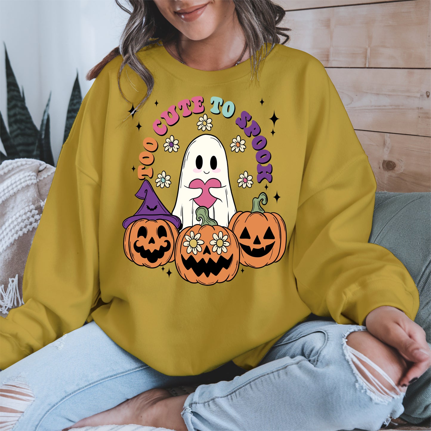 Too Cute To Spook Halloween Shirt