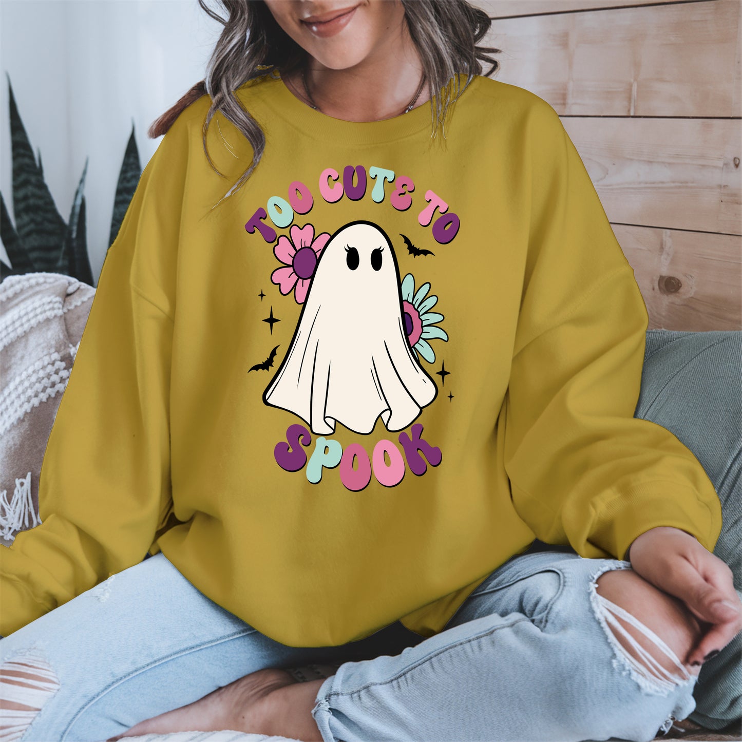 Too Cute To Spook Ghost Shirt