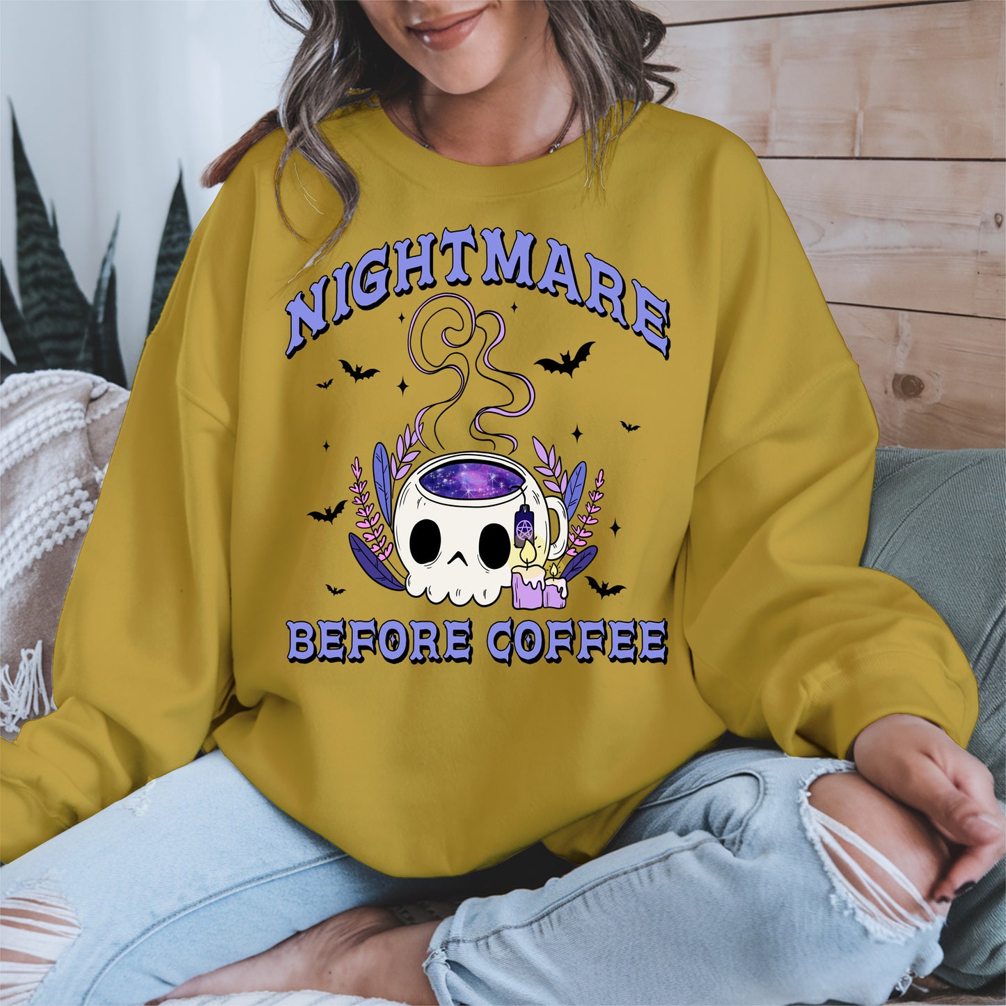 Nightmare Before Coffee Halloween Shirt
