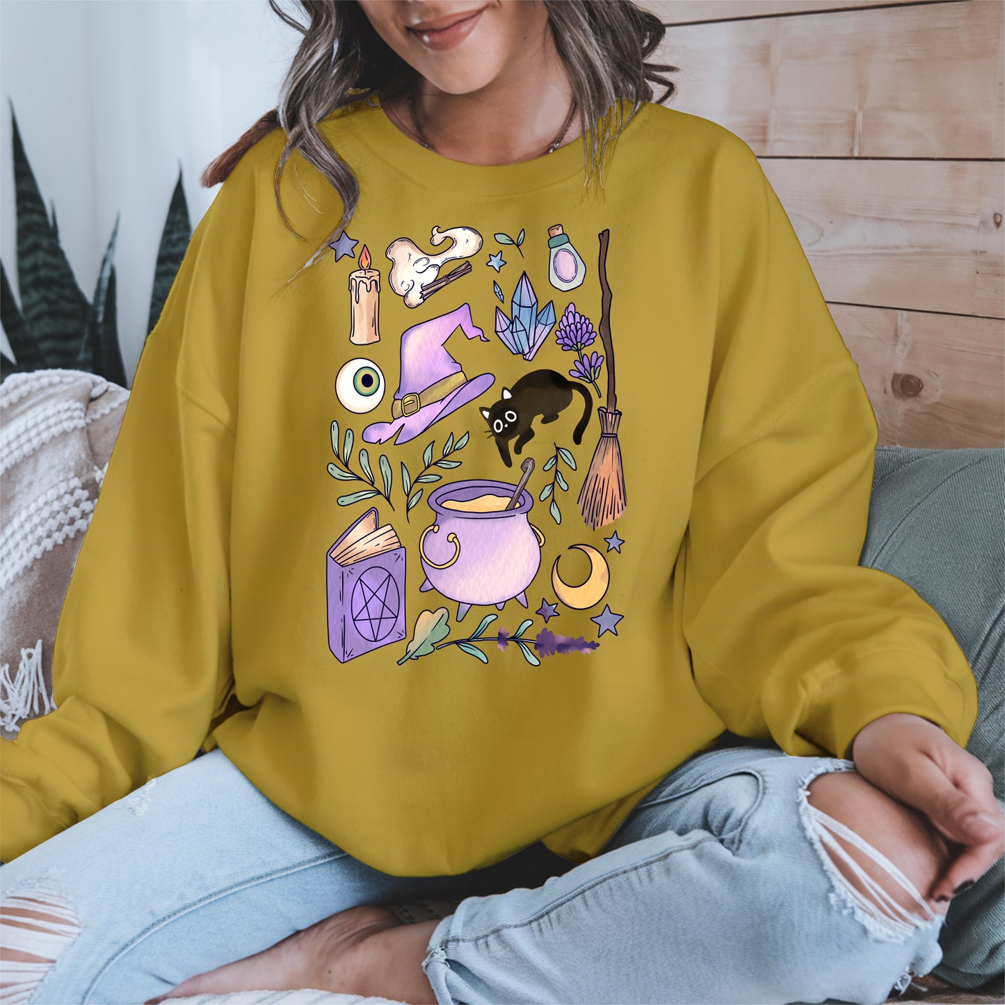 Witchy Aesthetic Halloween Shirt