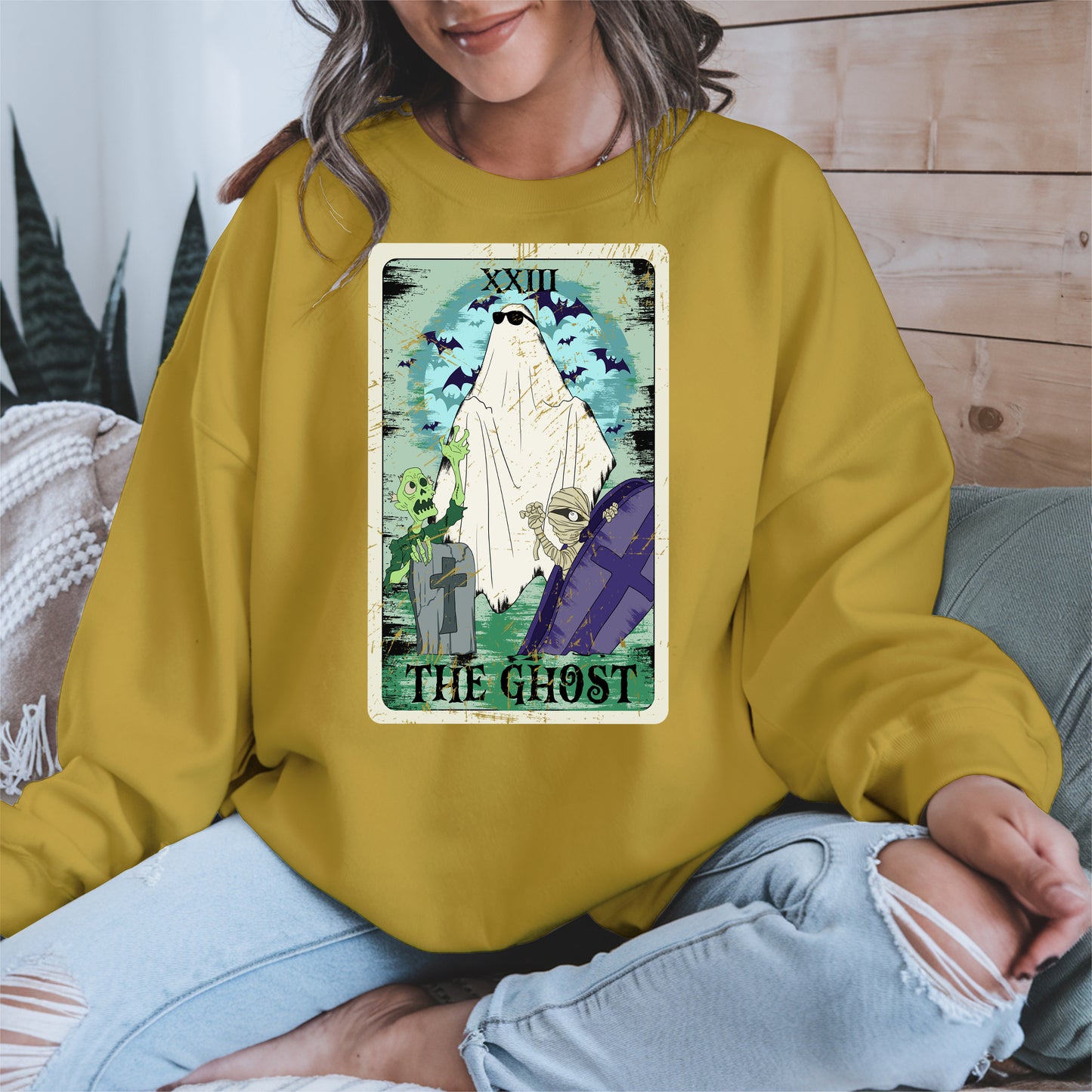 The Ghost Tarot Halloween Shirt