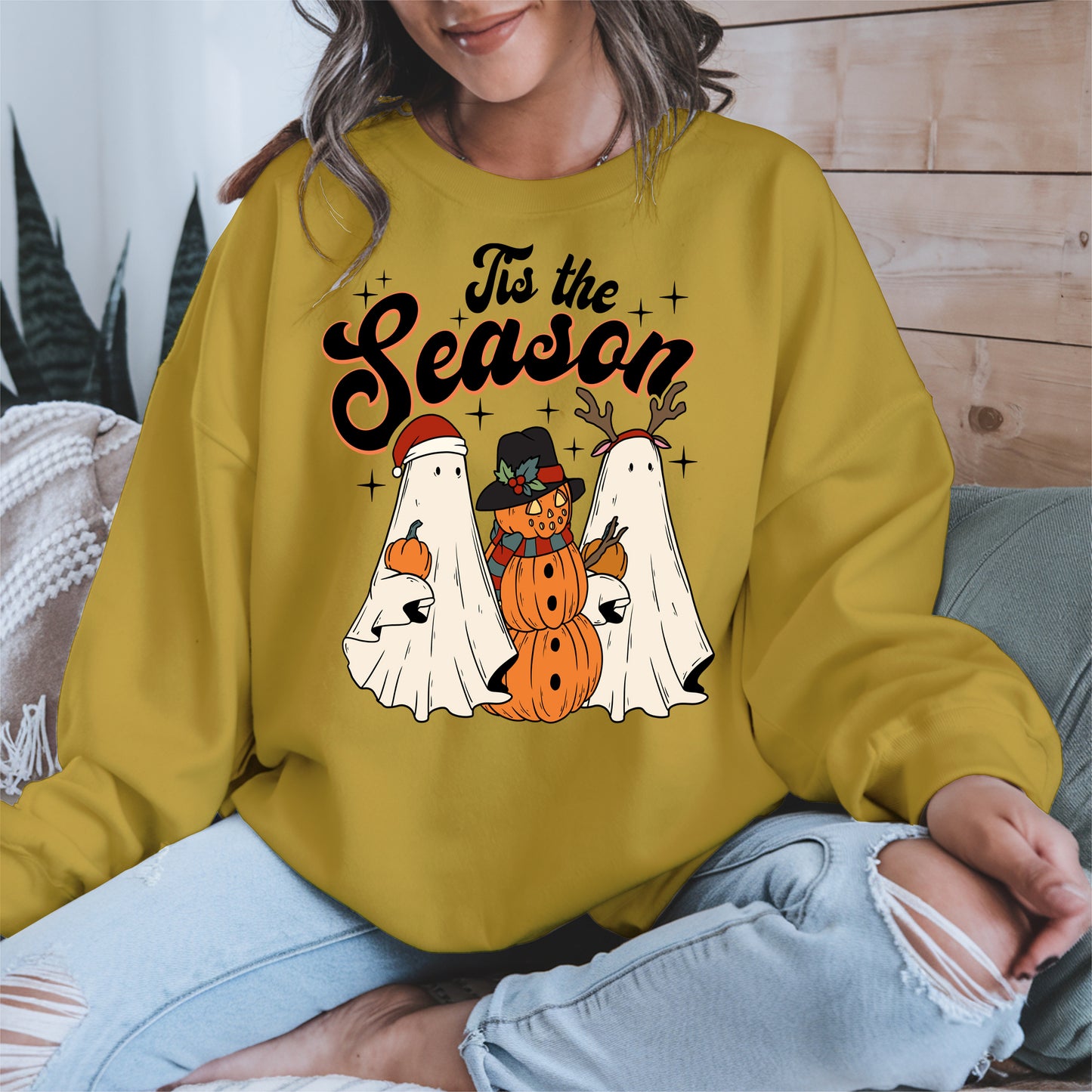Ghost Pumpkin Season Shirt Halloween