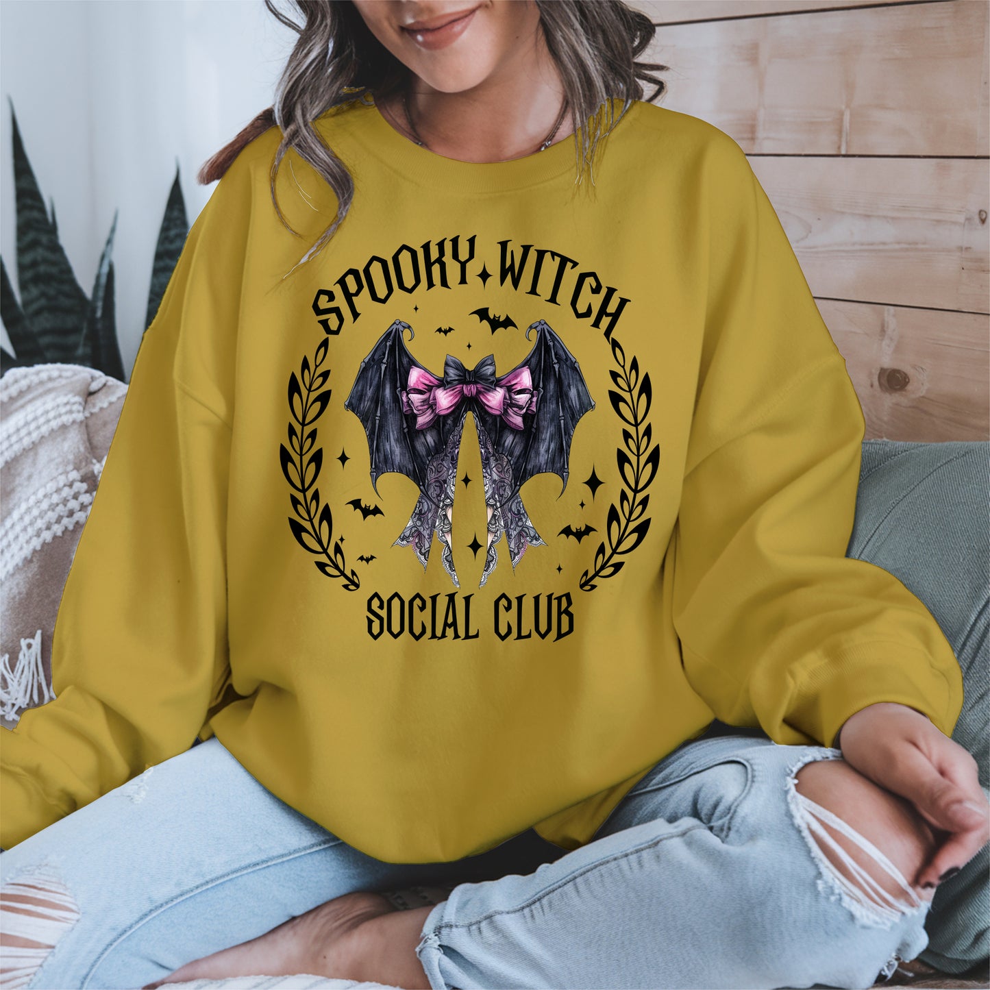 Spooky Witch Social Club Shirt