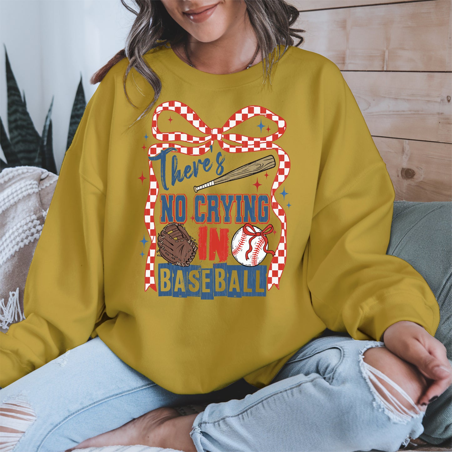 No Crying in Baseball Shirt Sport Tee Hoodie Sweatshirt Gift