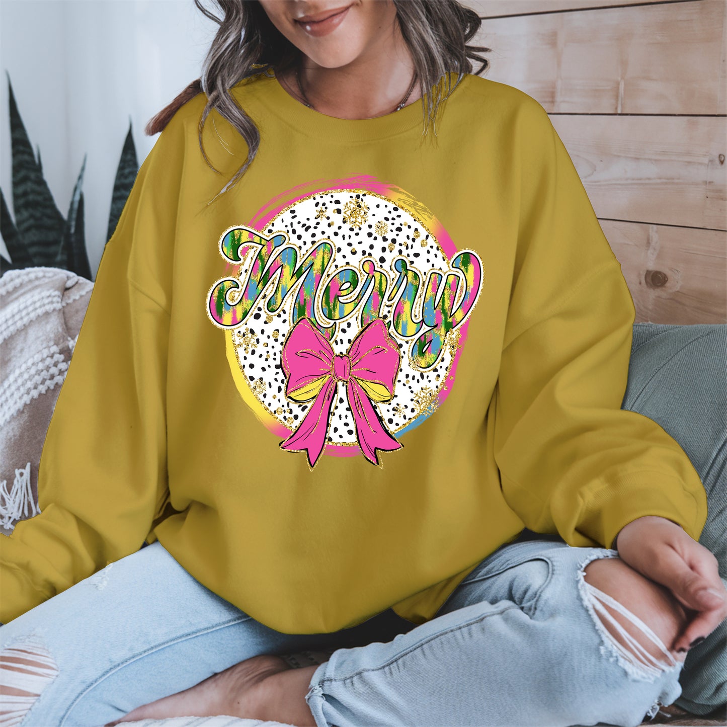 Merry Coquette Bow Shirt