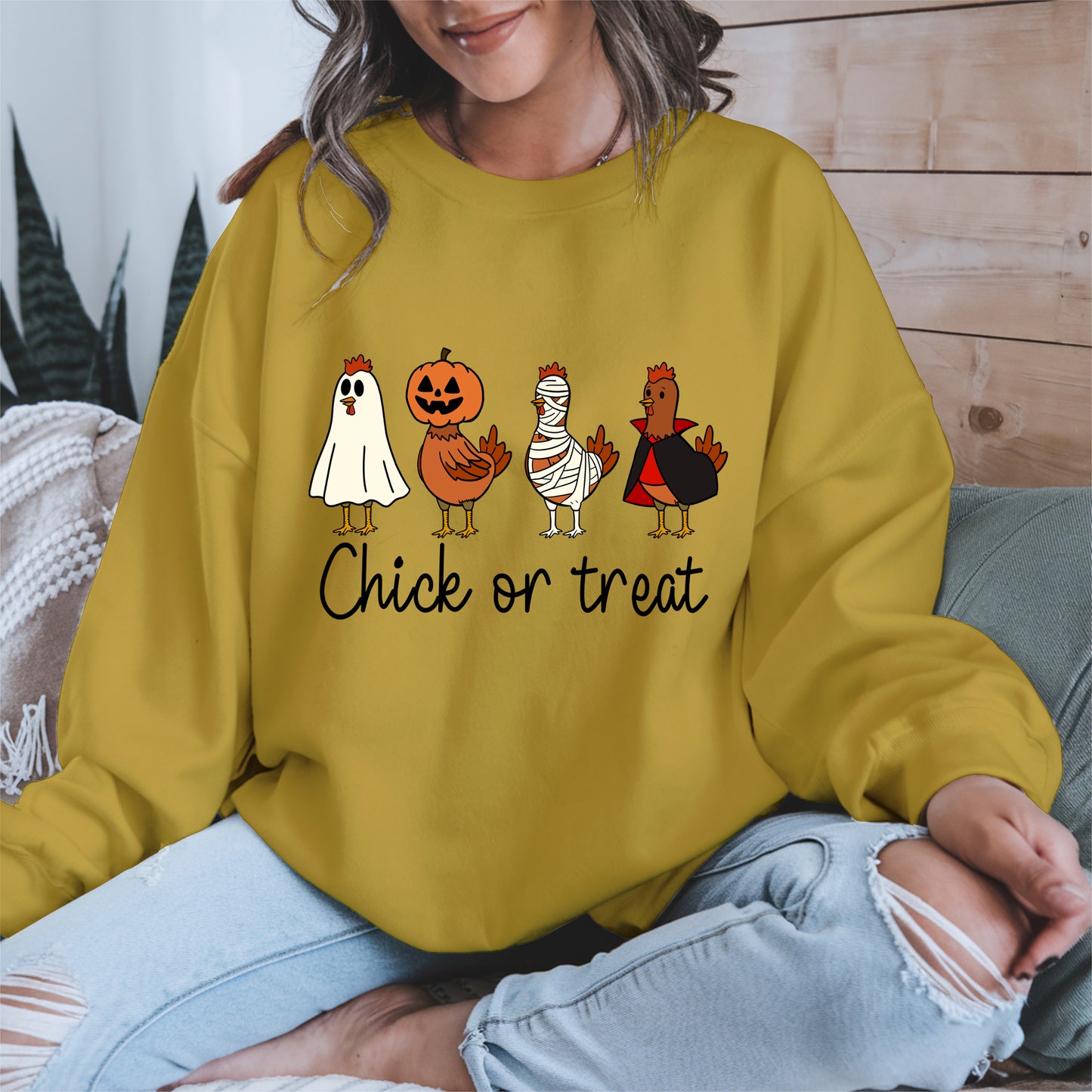 Chick or treat halloween shirt