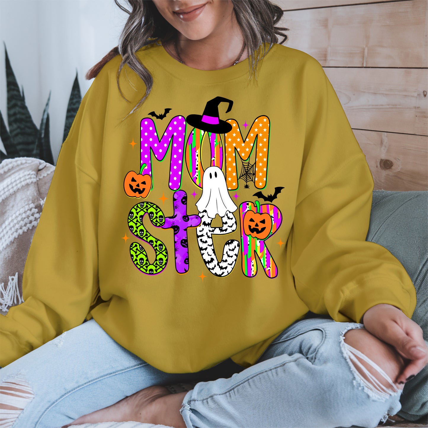 Momster halloween shirt and hoodie