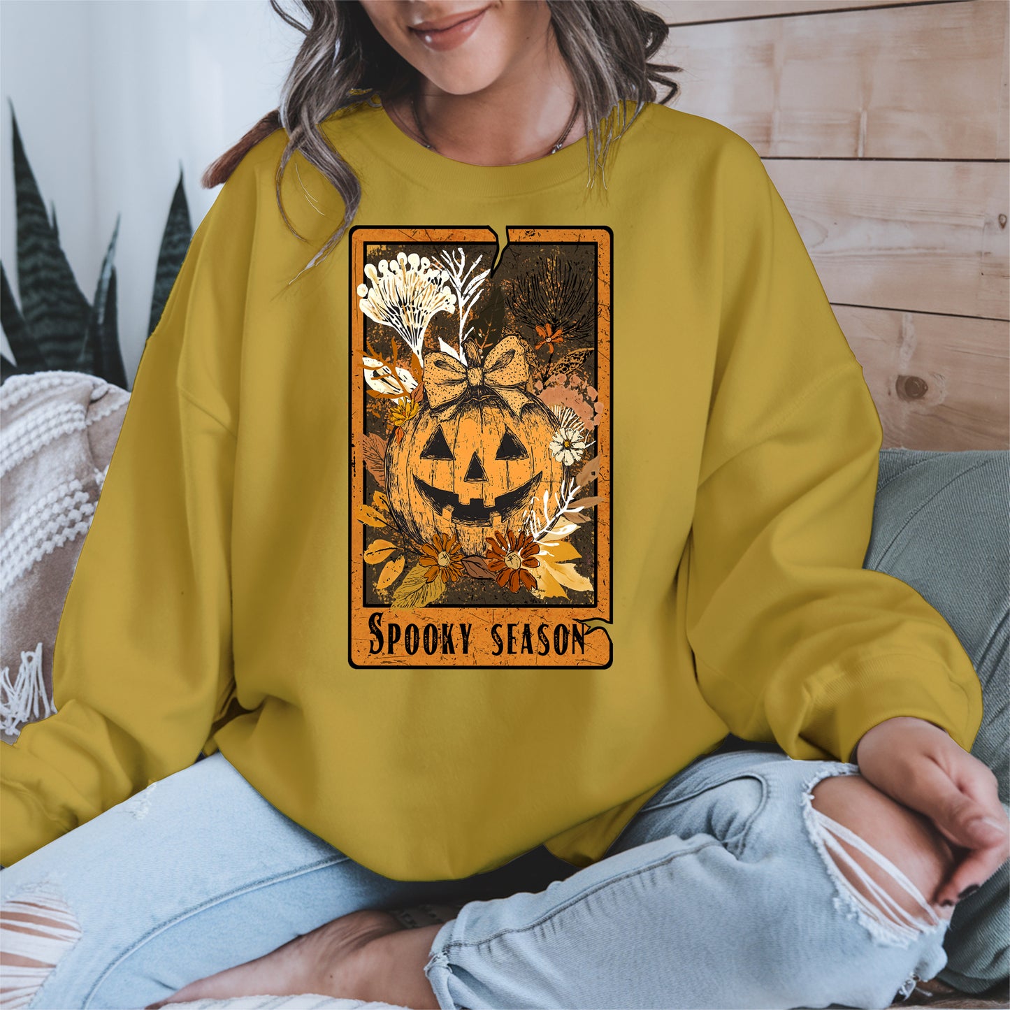 Tarot Pumpkin Spooky Season shirt