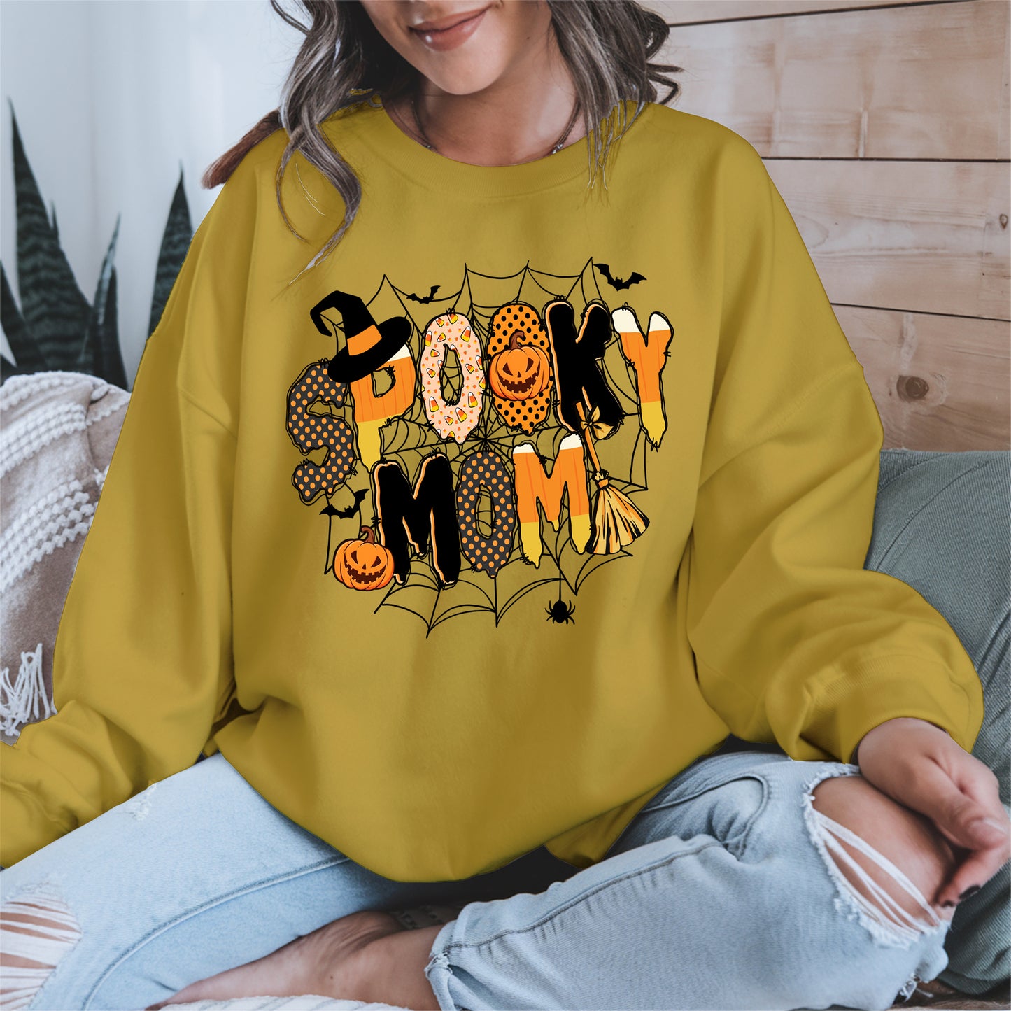 Spooky MAMA halloween shirt and hoodie