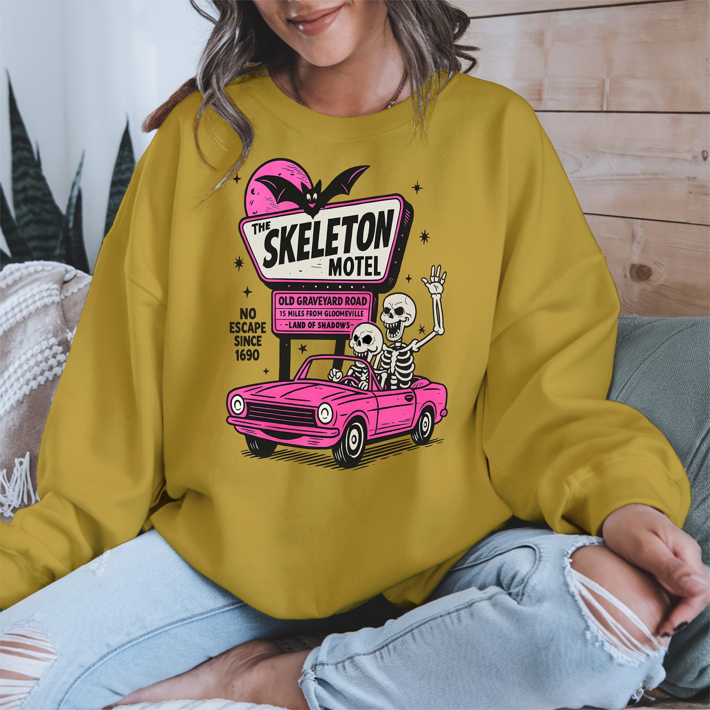 The Skeleton Hotel halloween shirt