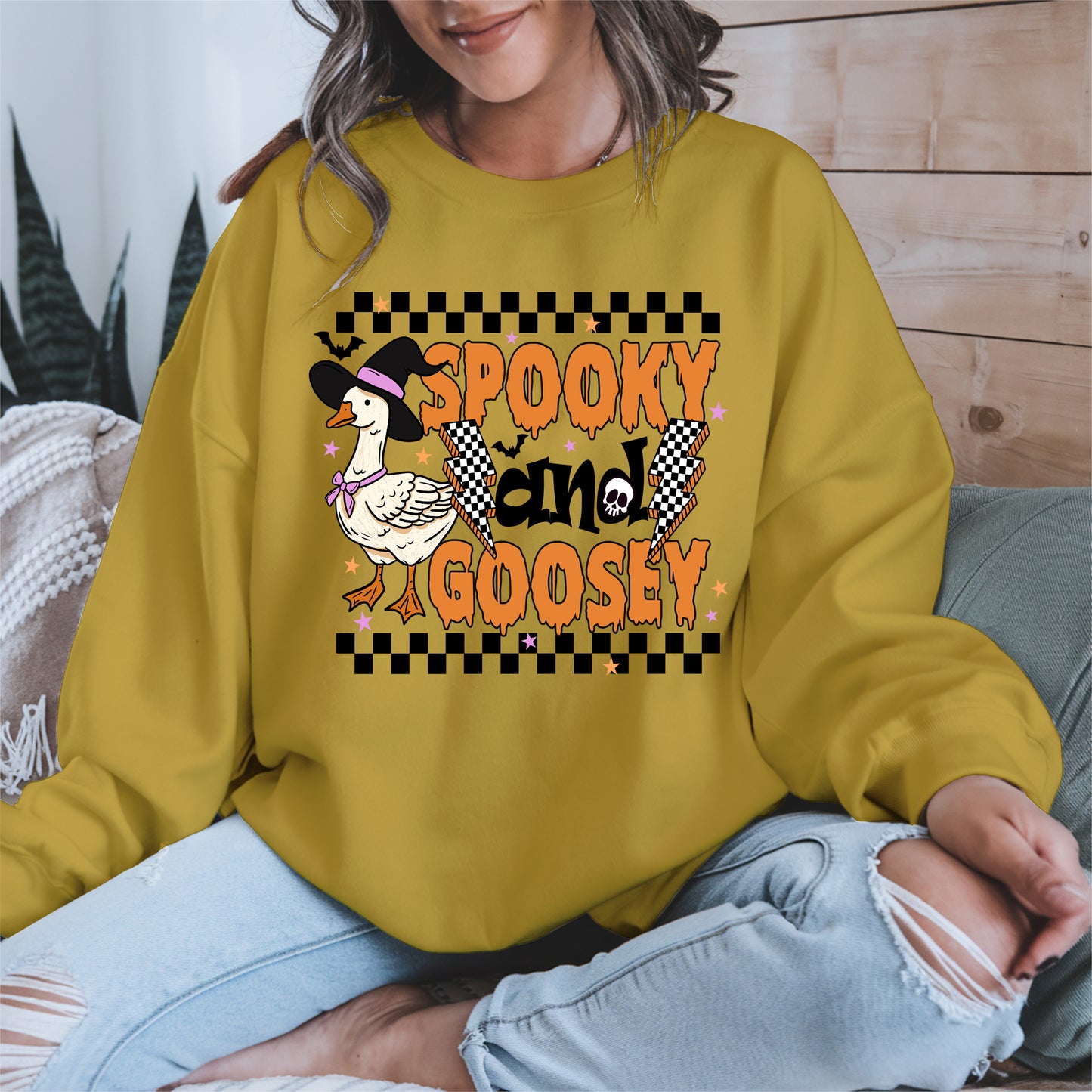 Spooky and goosey halloween shirt