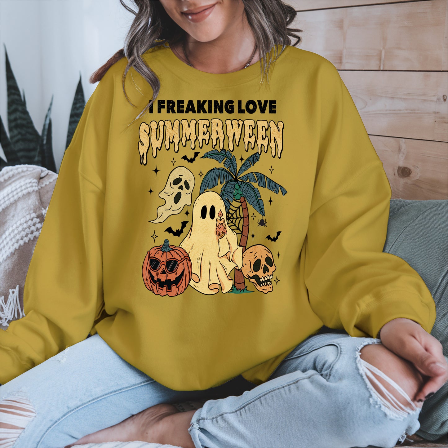 I freaking love summerween halloween shirt