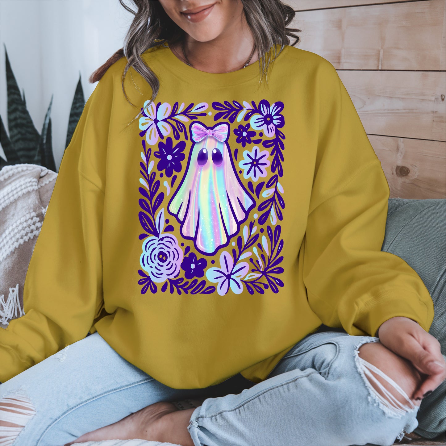 Iridescent Ghost halloween shirt