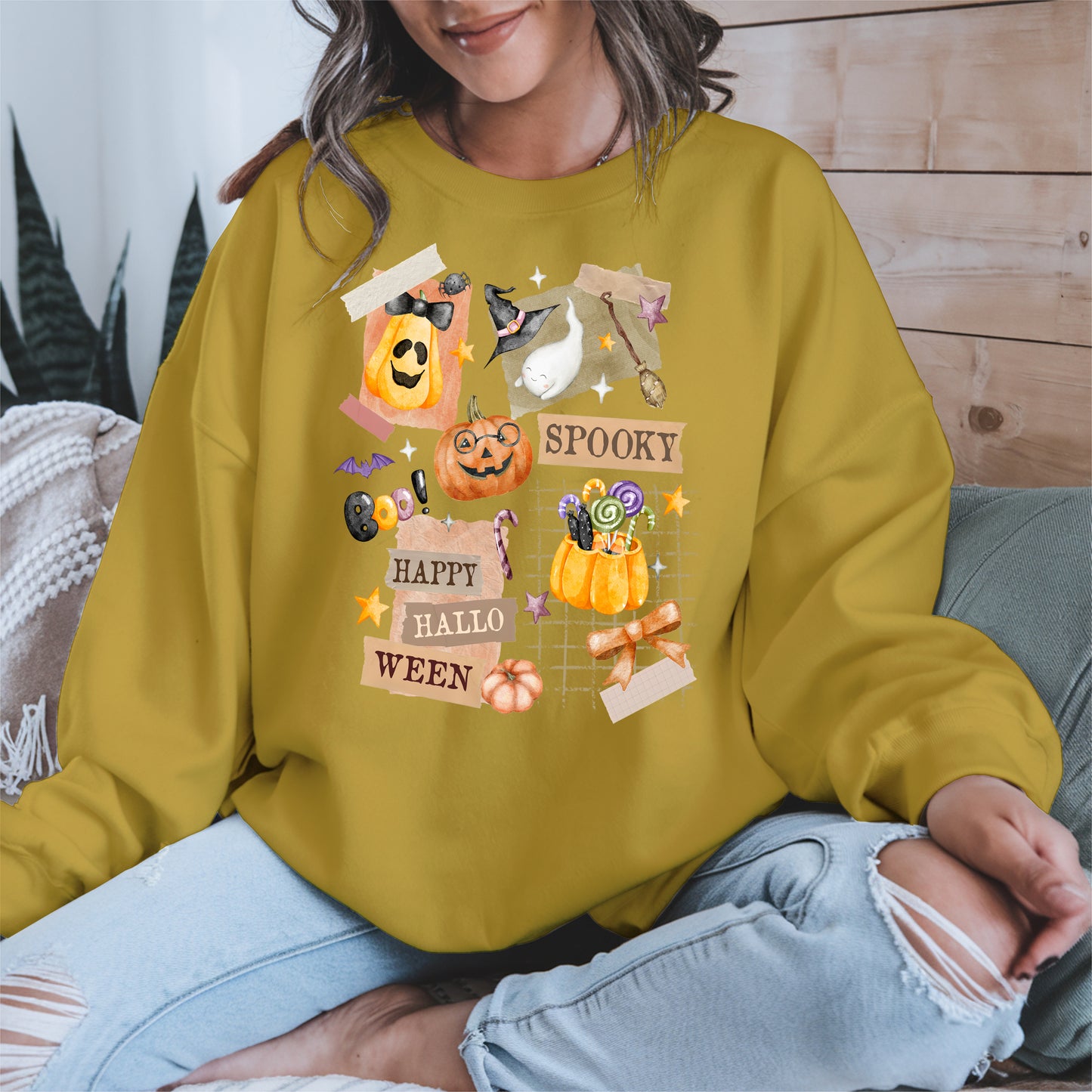 Halloween Collage shirt and sweatshirt