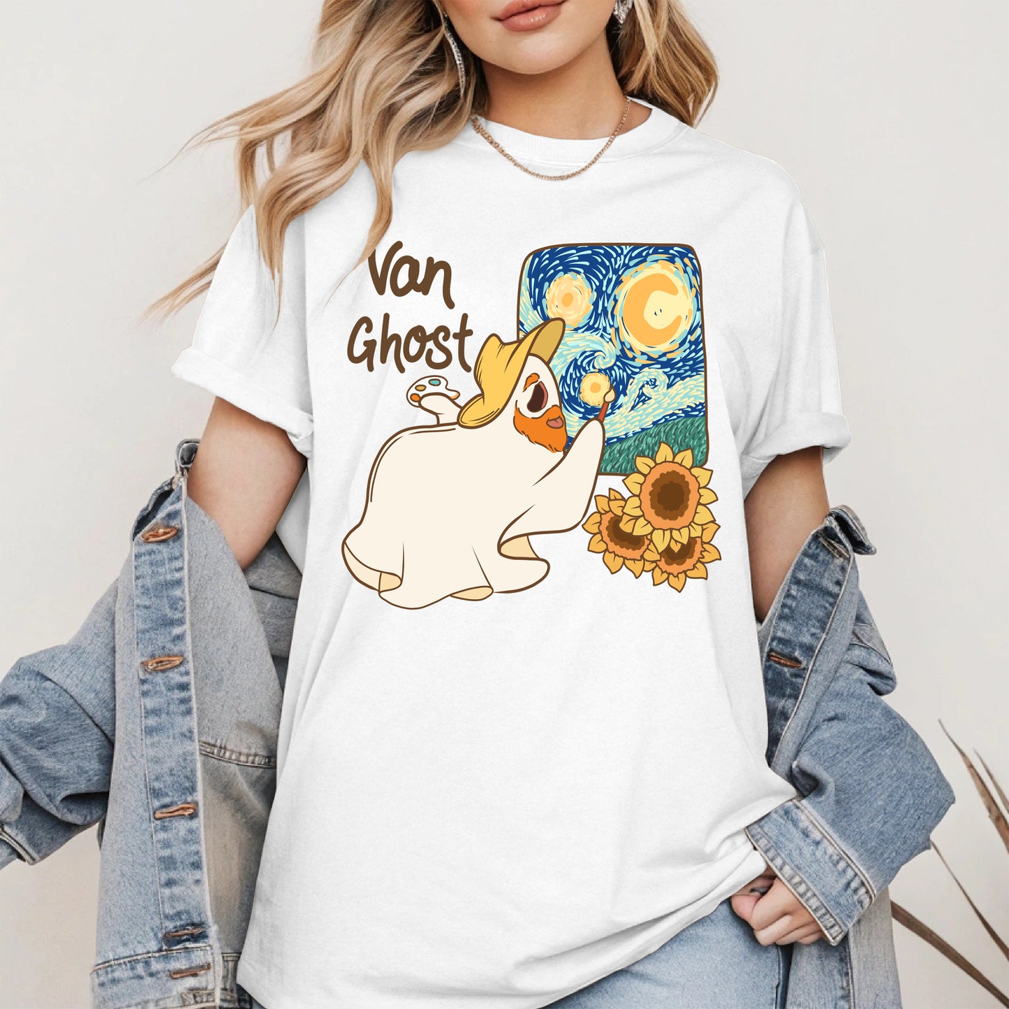 Van Ghost Funny Artist Shirt