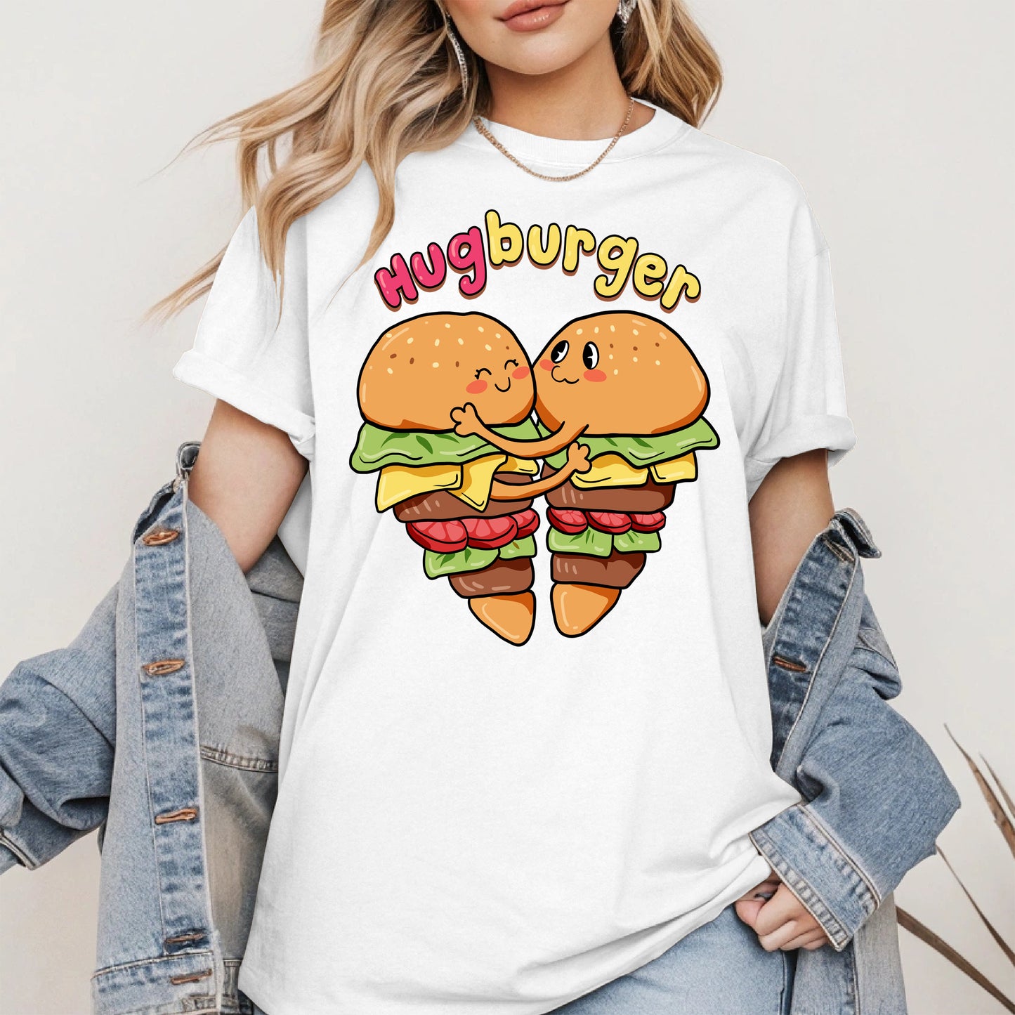 Hugburger Cute Couple Shirt