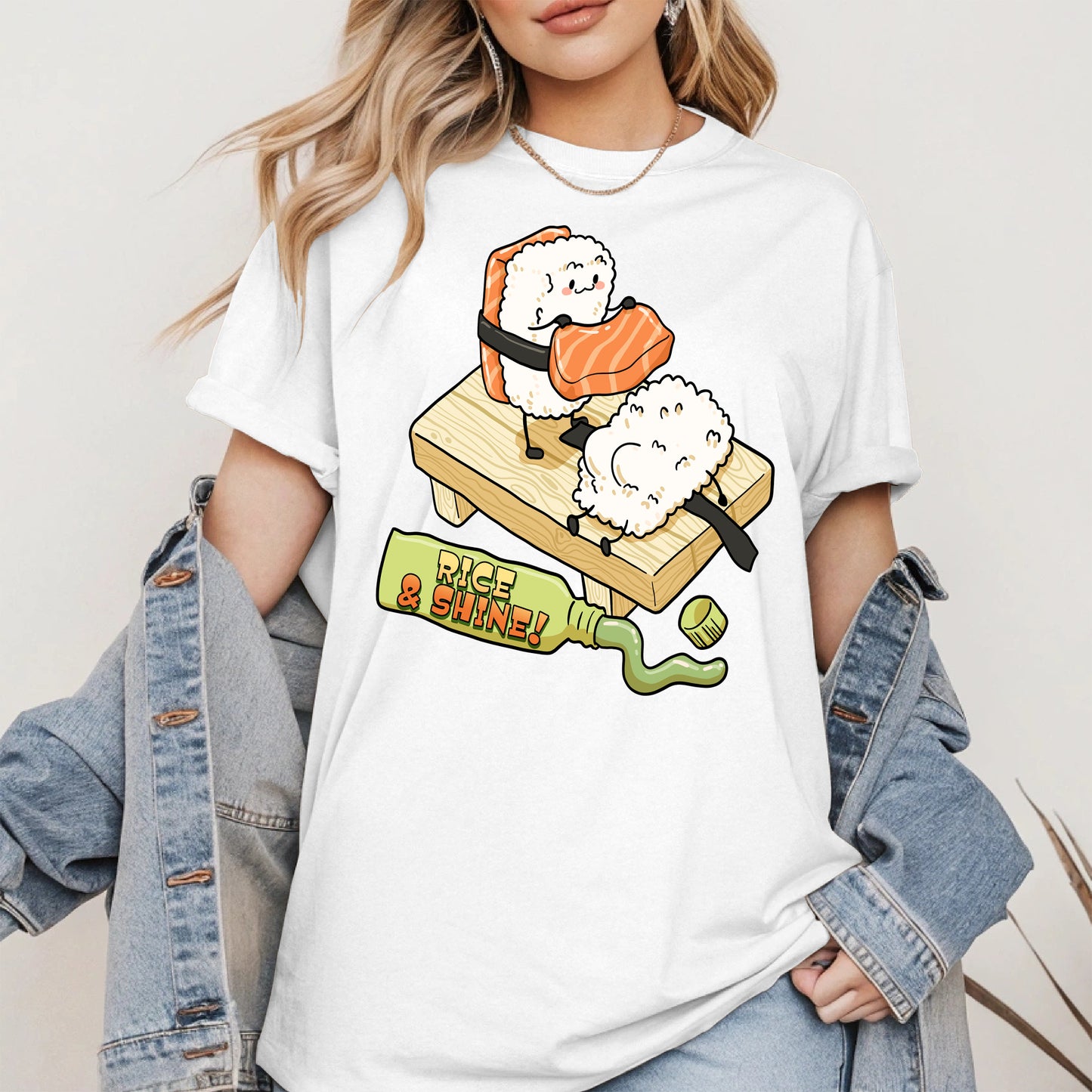 Rice and Shine Sushi Shirt
