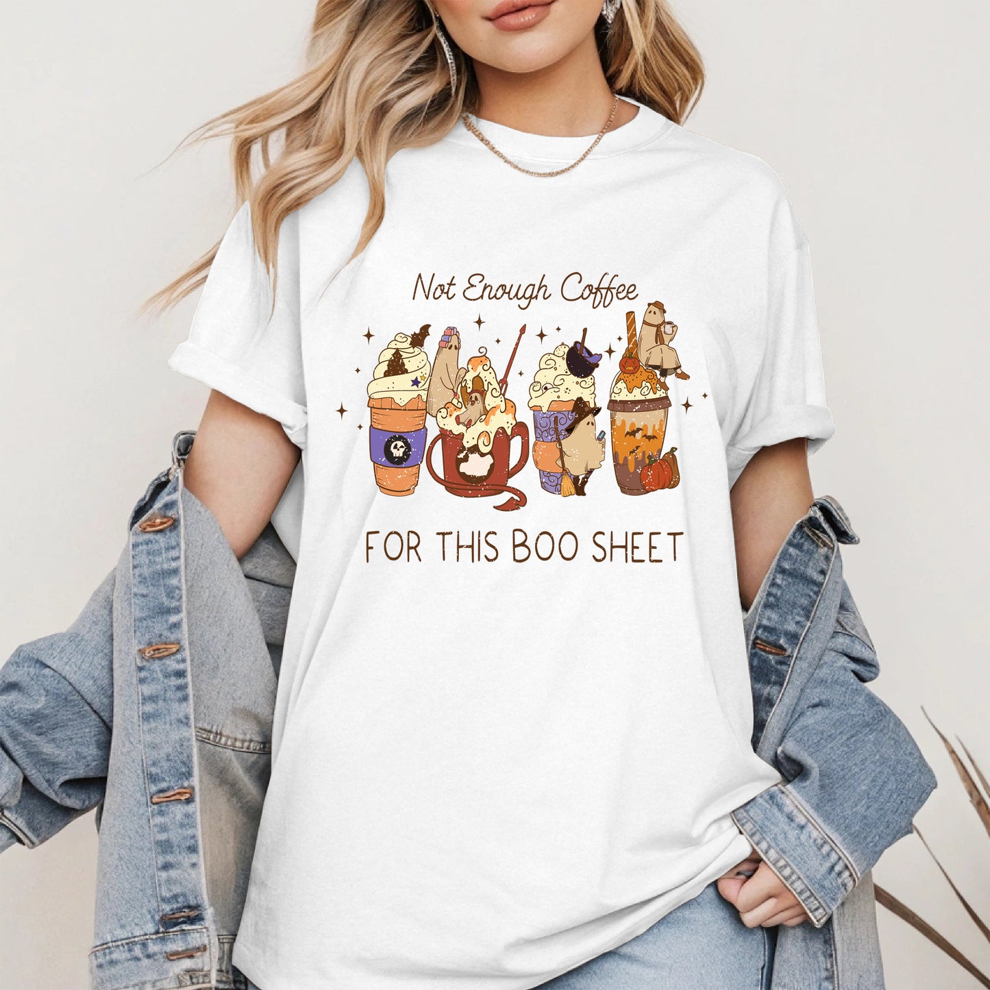 Not Enough Coffee For This Boo Sheet Shirt