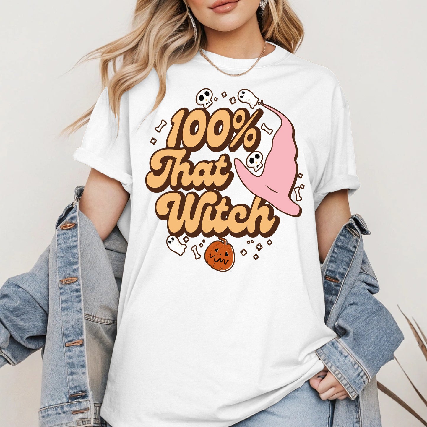 100 Percent That Witch Halloween Shirt
