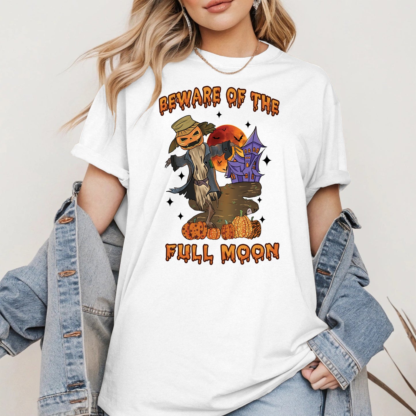 Beware of the Full Moon Halloween Shirt