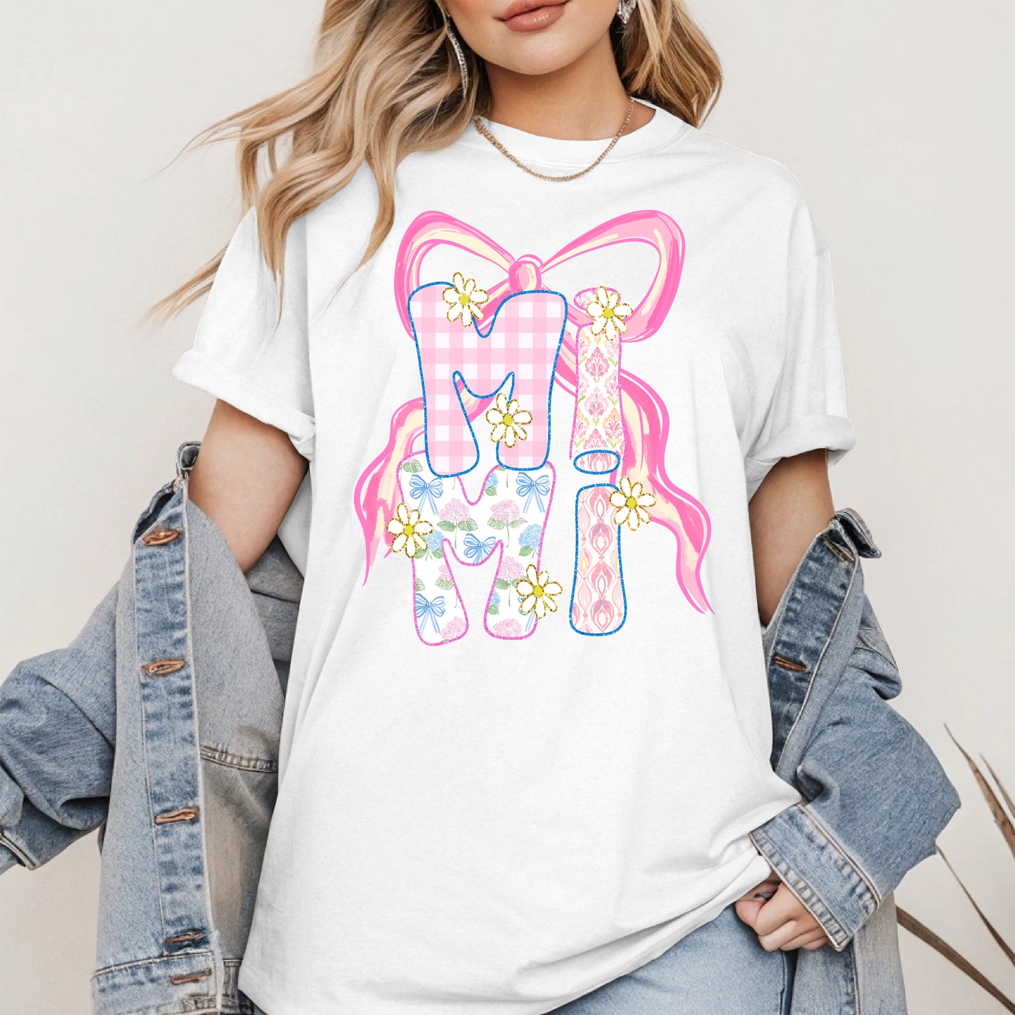Cute MIMI Shirt Mother Tee Hoodie Sweatshirt Gift for Grandma