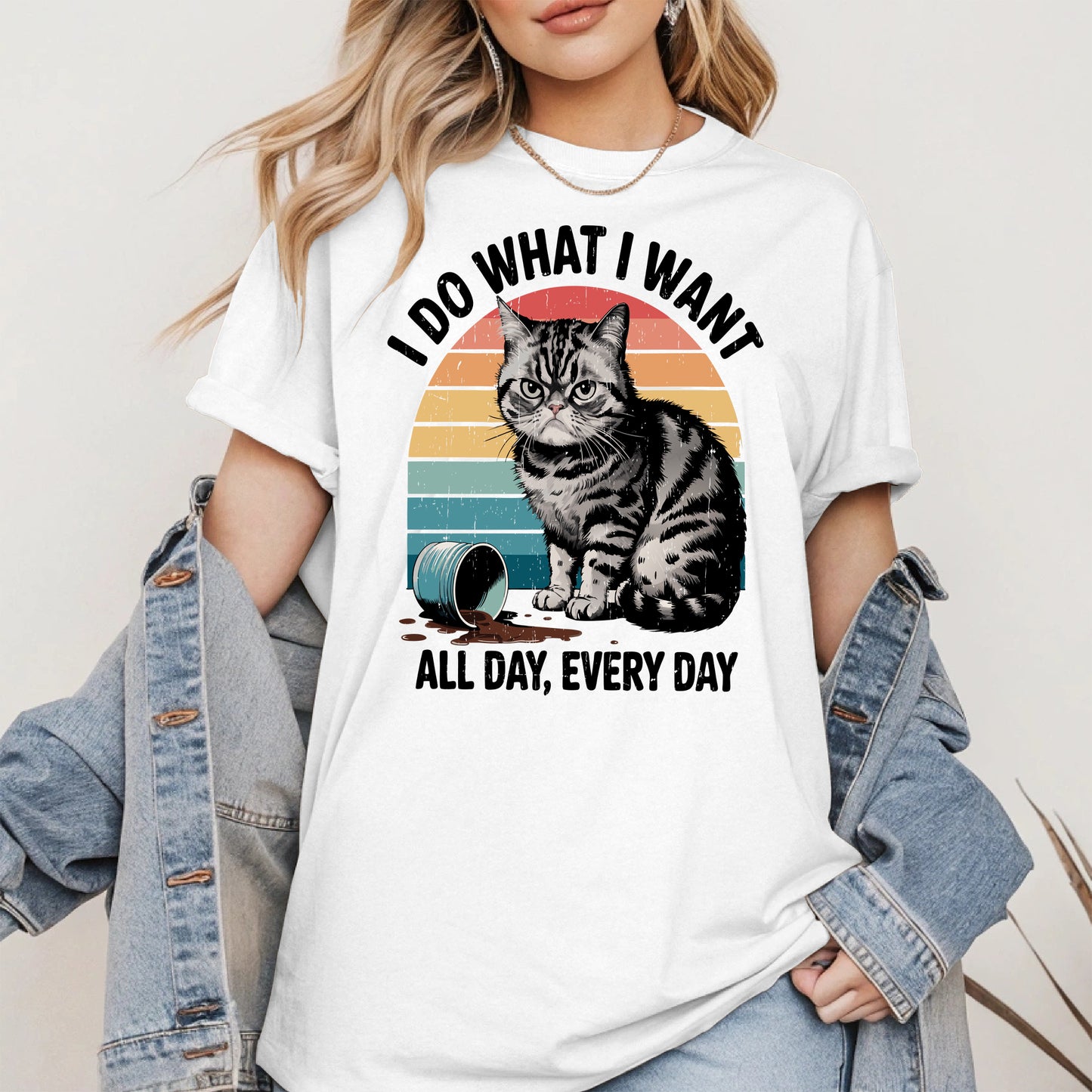 I Do What I Want Angry Cat Shirt Hoodie Sweatshirt